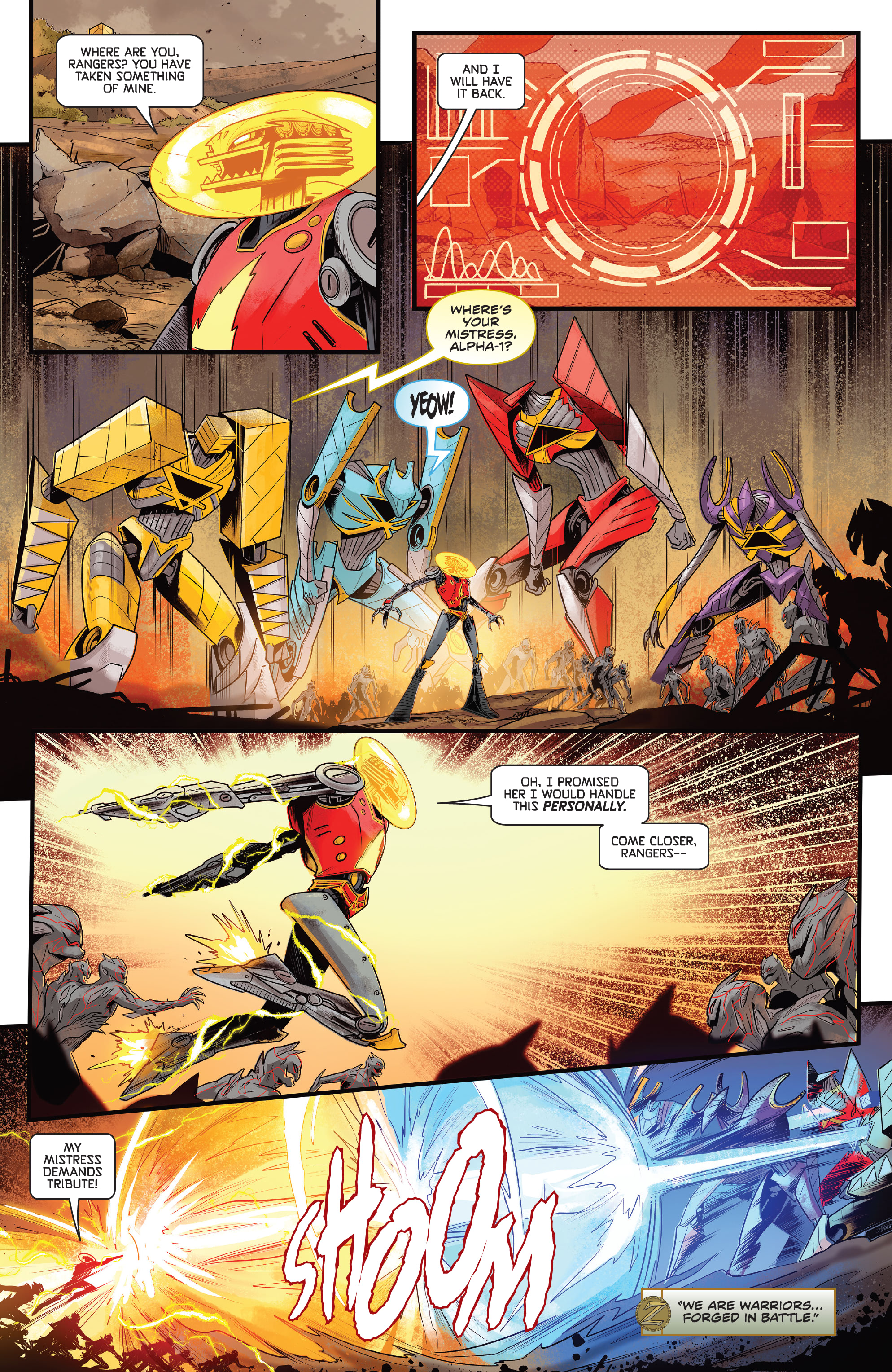 Read online Mighty Morphin Power Rangers comic -  Issue #106 - 12