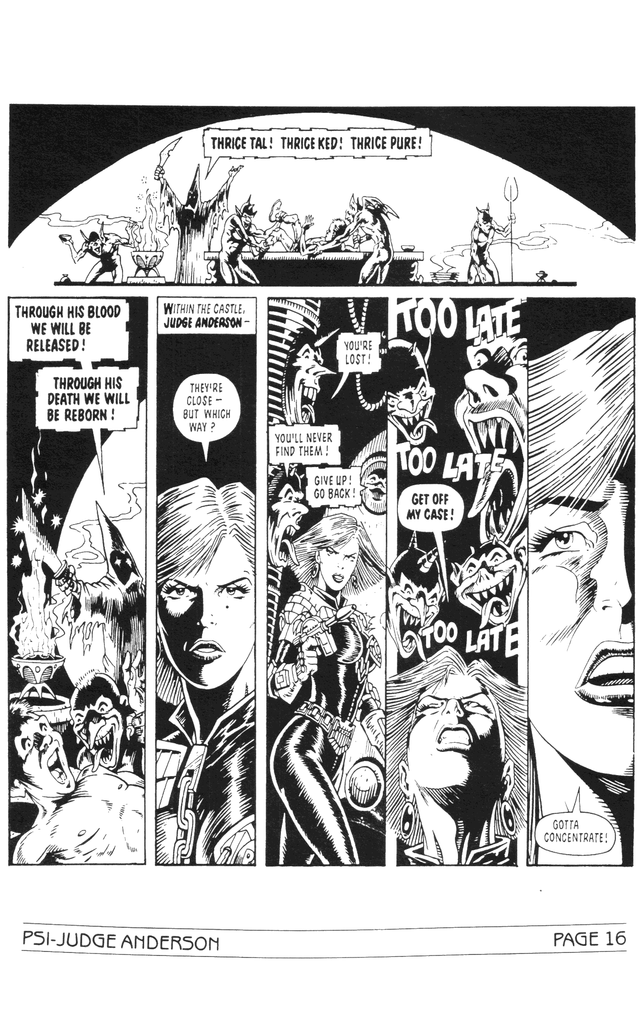 Read online Psi-Judge Anderson comic -  Issue #4 - 18