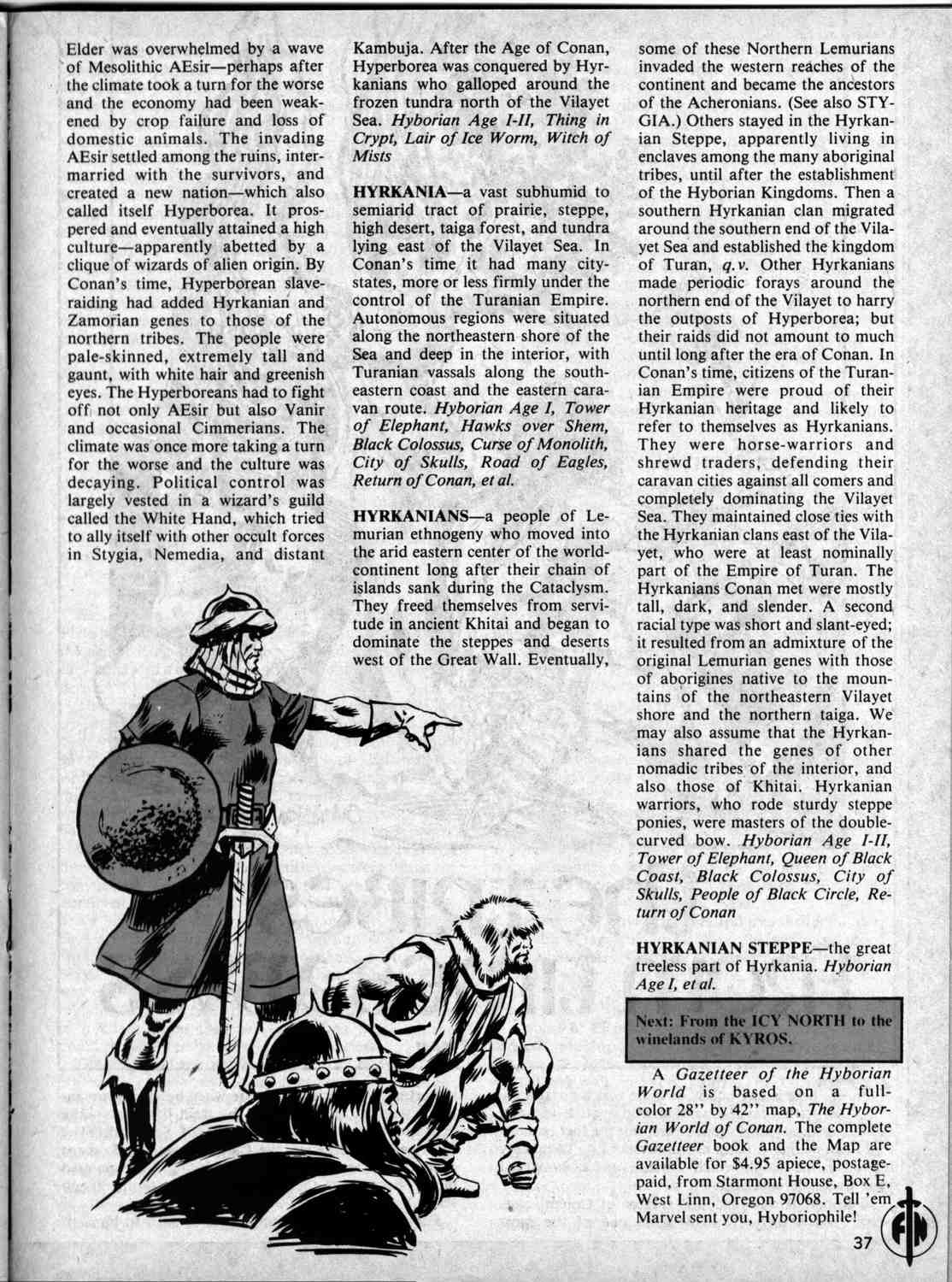 Read online The Savage Sword Of Conan comic -  Issue #33 - 36