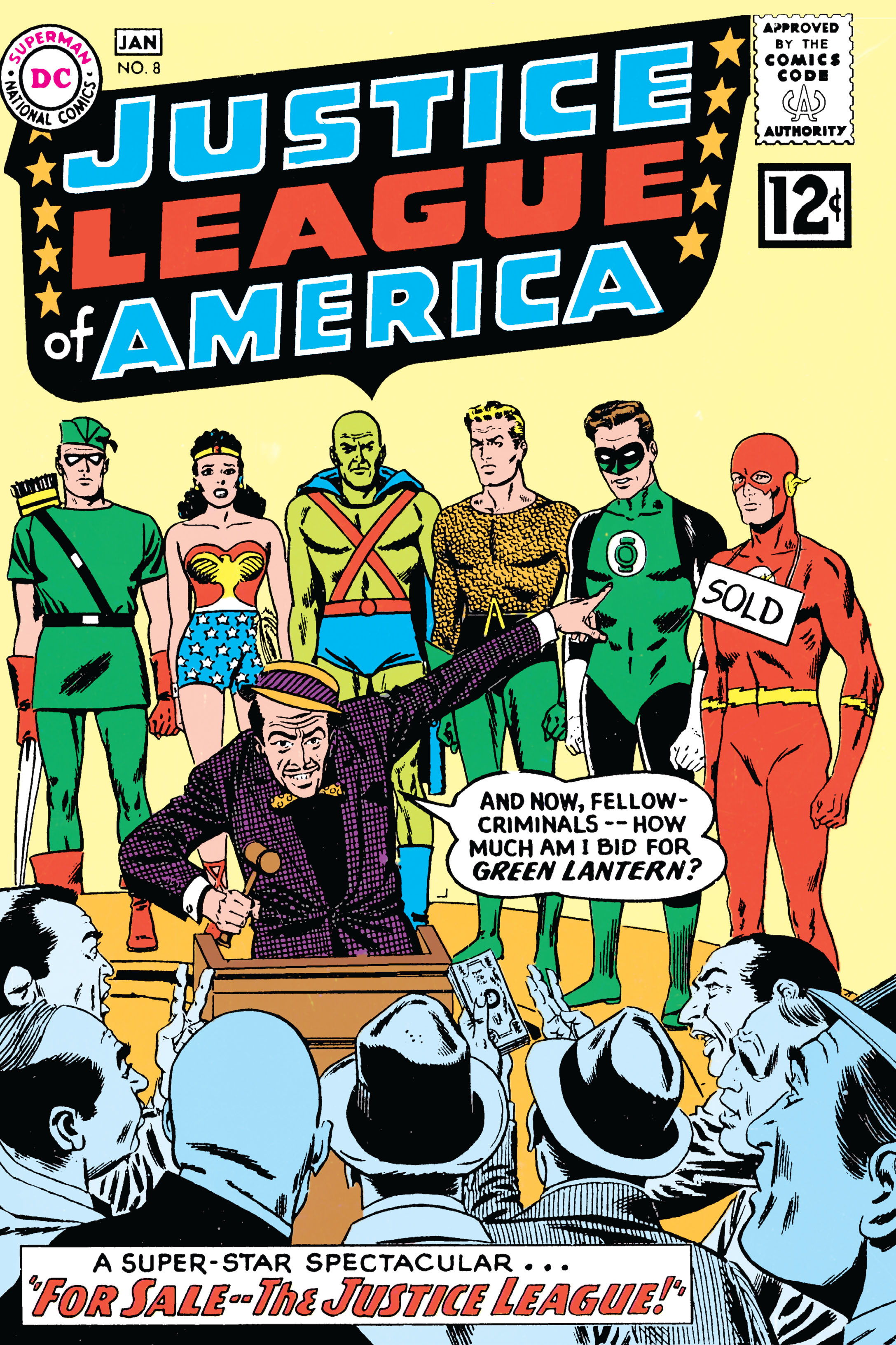 Read online Justice League of America (1960) comic -  Issue #8 - 1