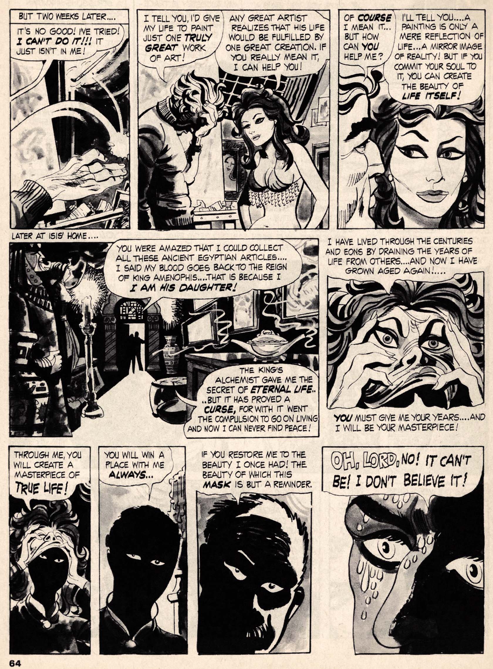 Read online Vampirella (1969) comic -  Issue #7 - 64