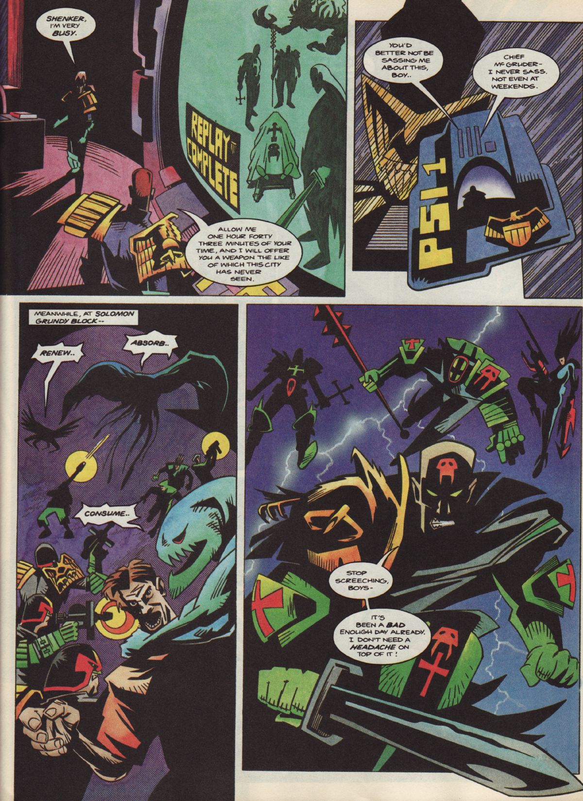Read online Judge Dredd Megazine (vol. 3) comic -  Issue #7 - 16