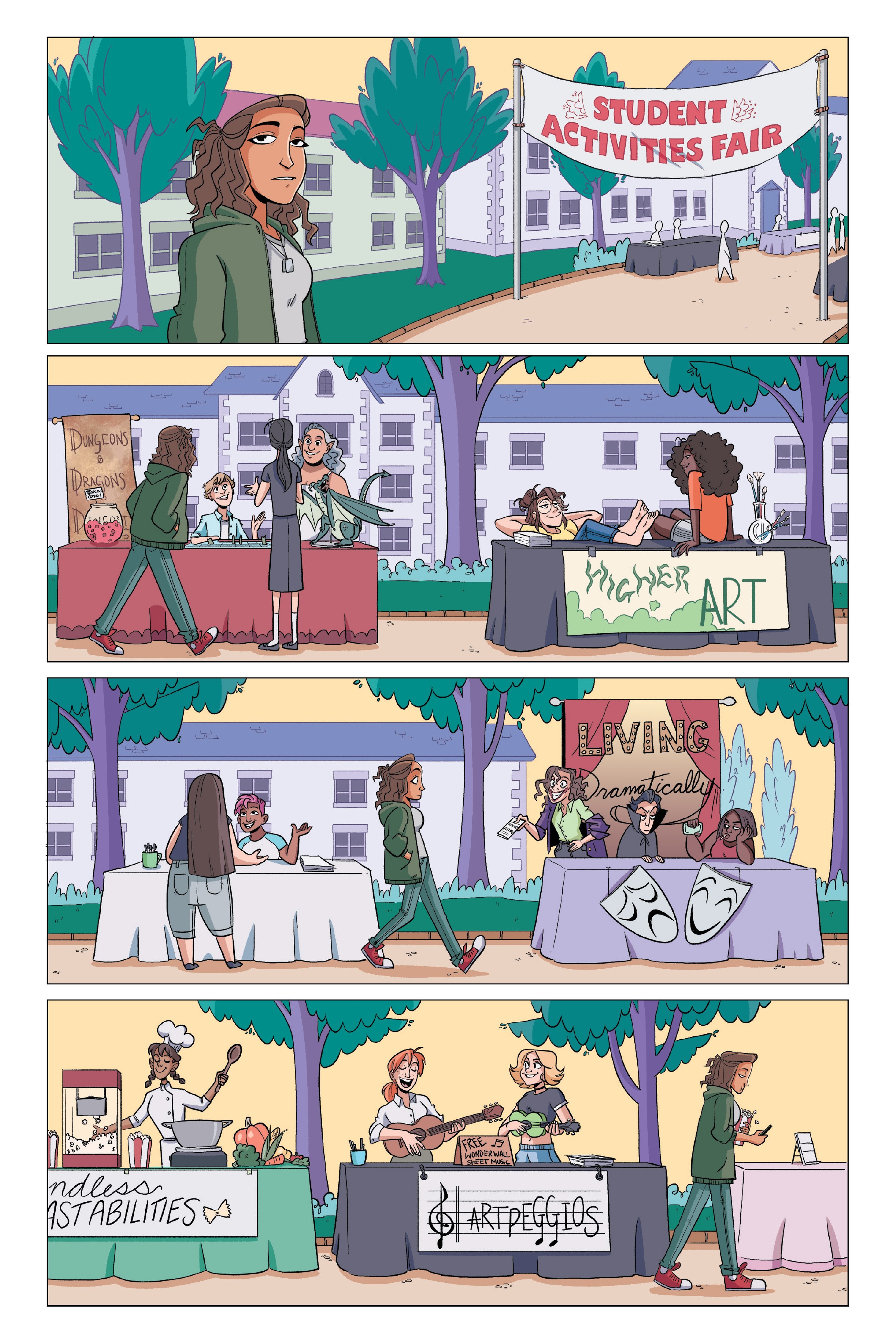 Read online Lumberjanes: The Shape of Friendship comic -  Issue # TPB - 122