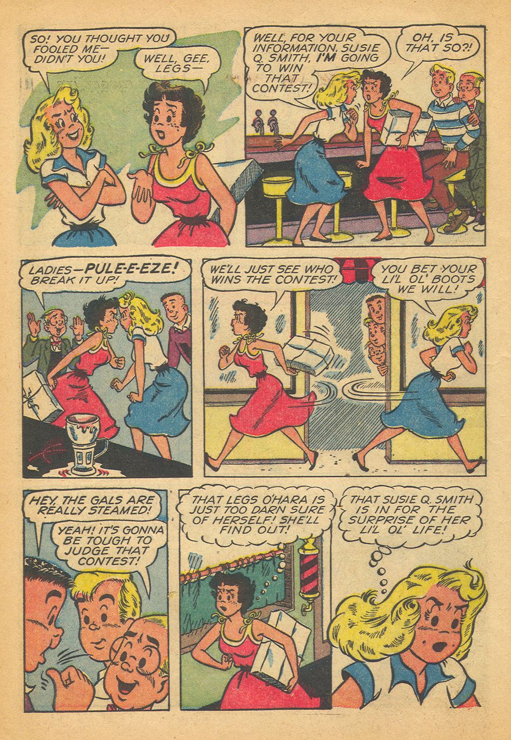 Read online Four Color Comics comic -  Issue #553 - 8