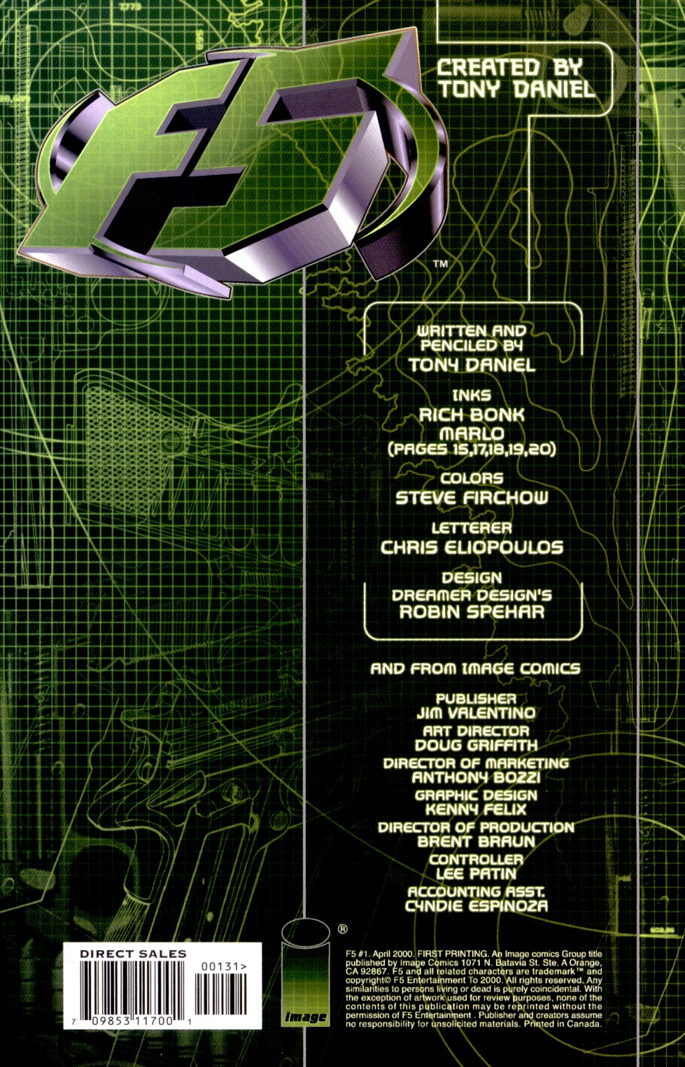 Read online F5 comic -  Issue #1 - 2