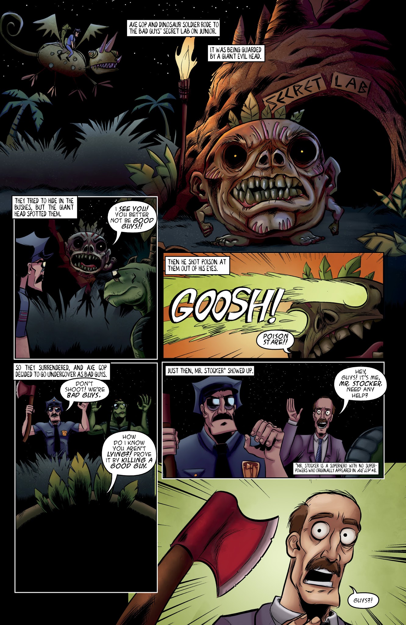 Read online Axe Cop comic -  Issue # TPB 5 - 45