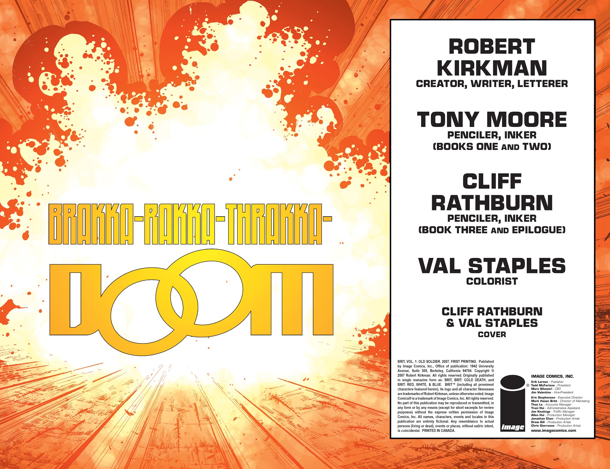 Read online Brit comic -  Issue # _TPB 1 - 4