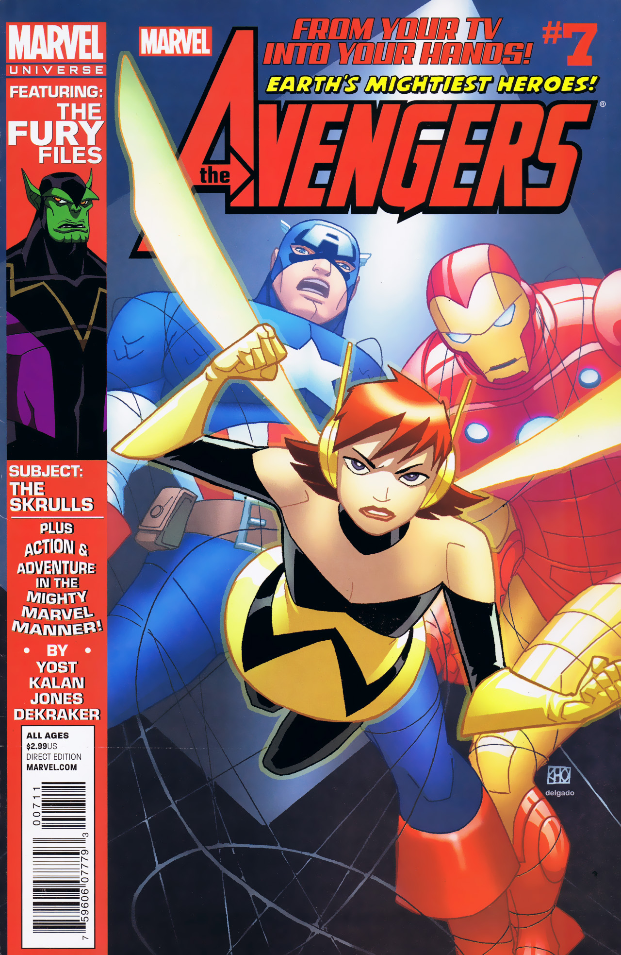 Read online Marvel Universe Avengers Earth's Mightiest Heroes comic -  Issue #7 - 1