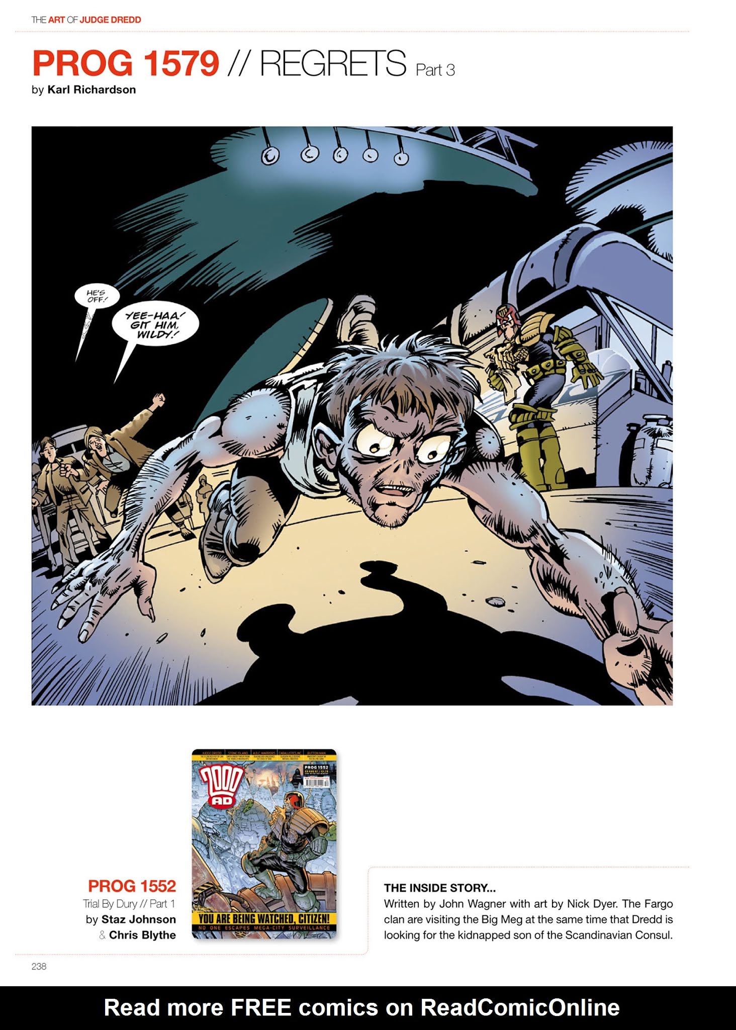 Read online The Art of Judge Dredd: Featuring 35 Years of Zarjaz Covers comic -  Issue # TPB (Part 3) - 56
