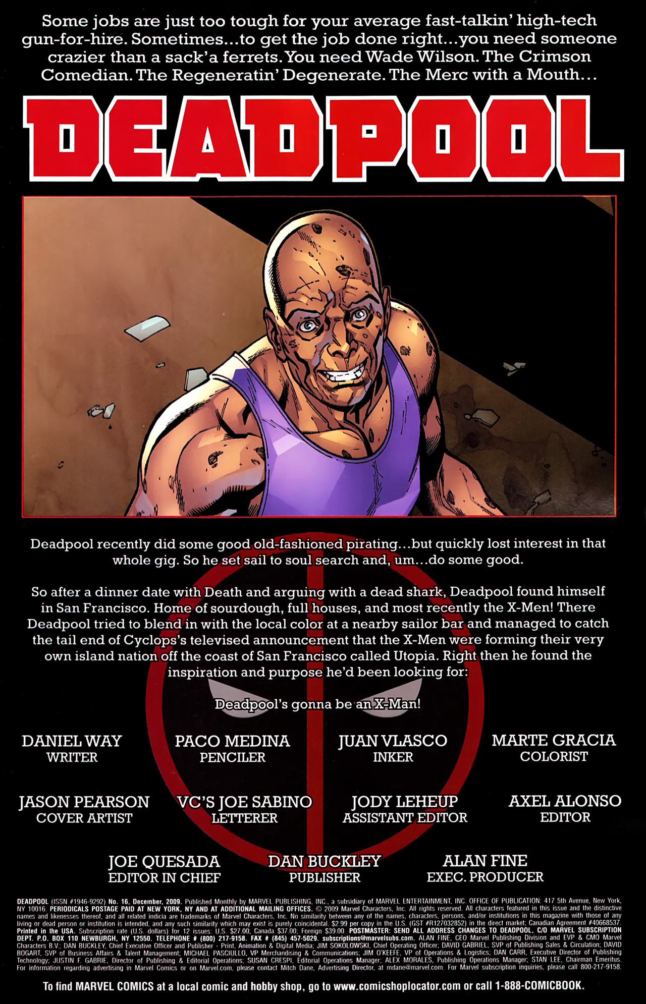 Read online Deadpool (2008) comic -  Issue #16 - 2
