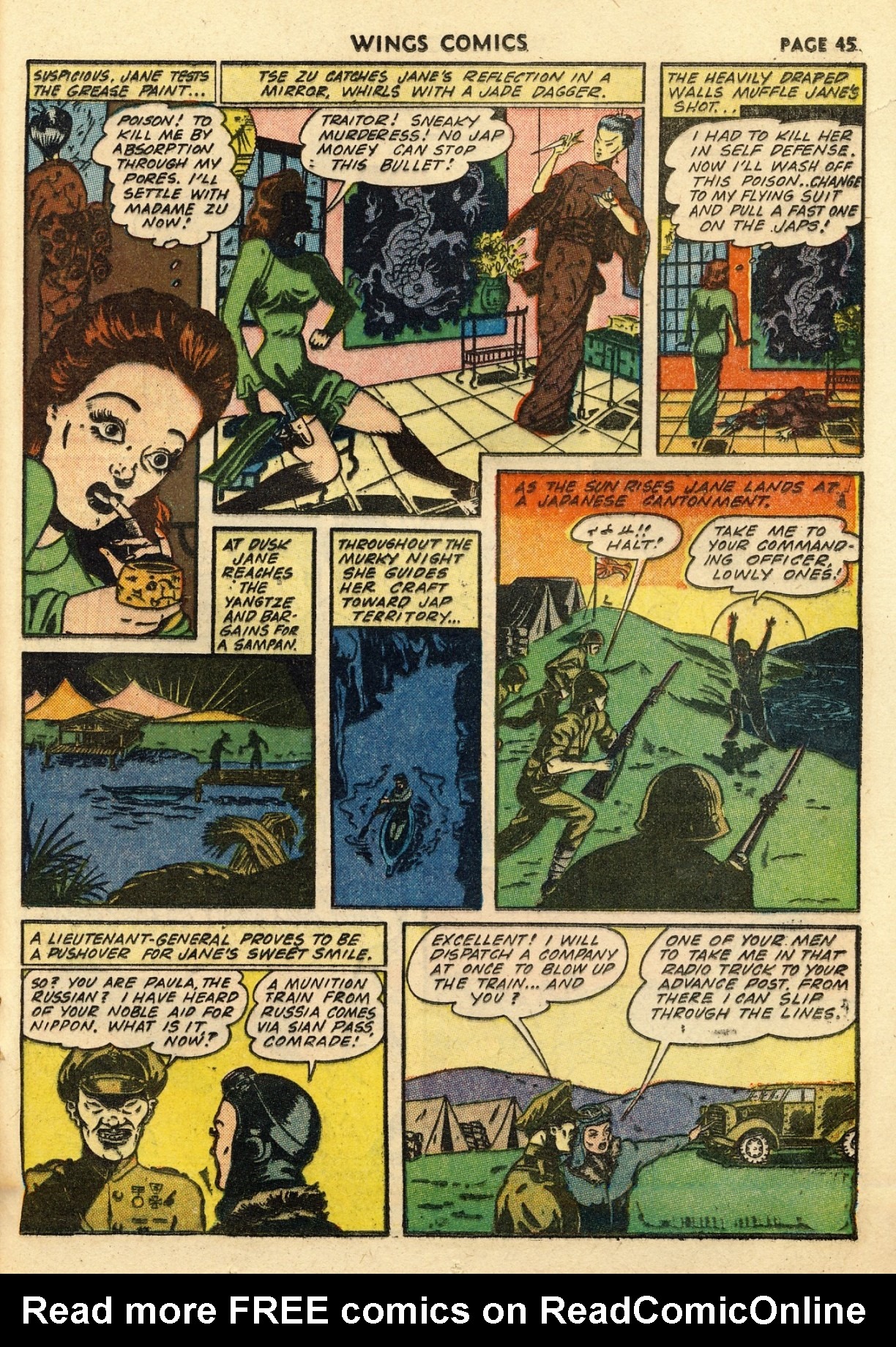 Read online Wings Comics comic -  Issue #33 - 47