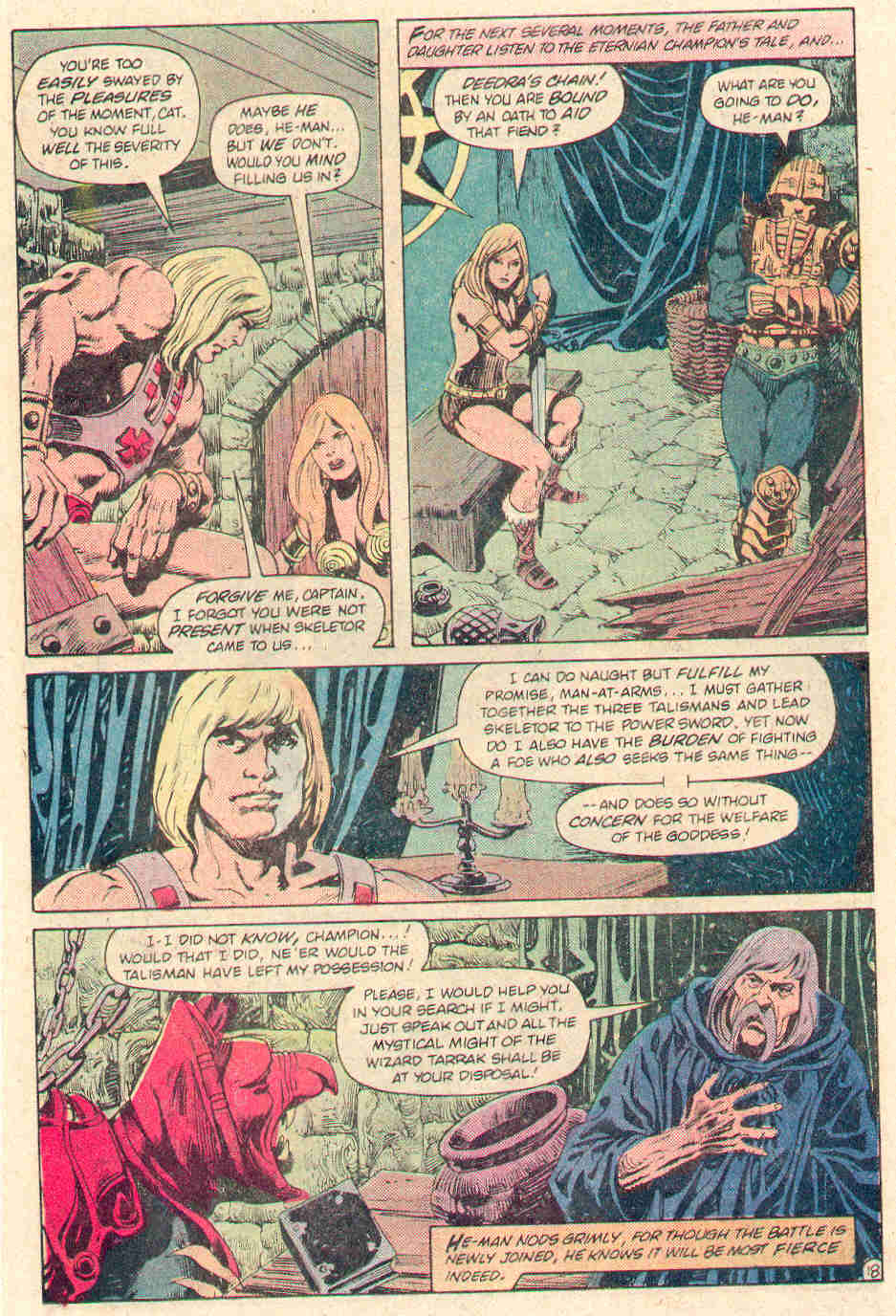 Read online Masters of the Universe (1982) comic -  Issue #1 - 19