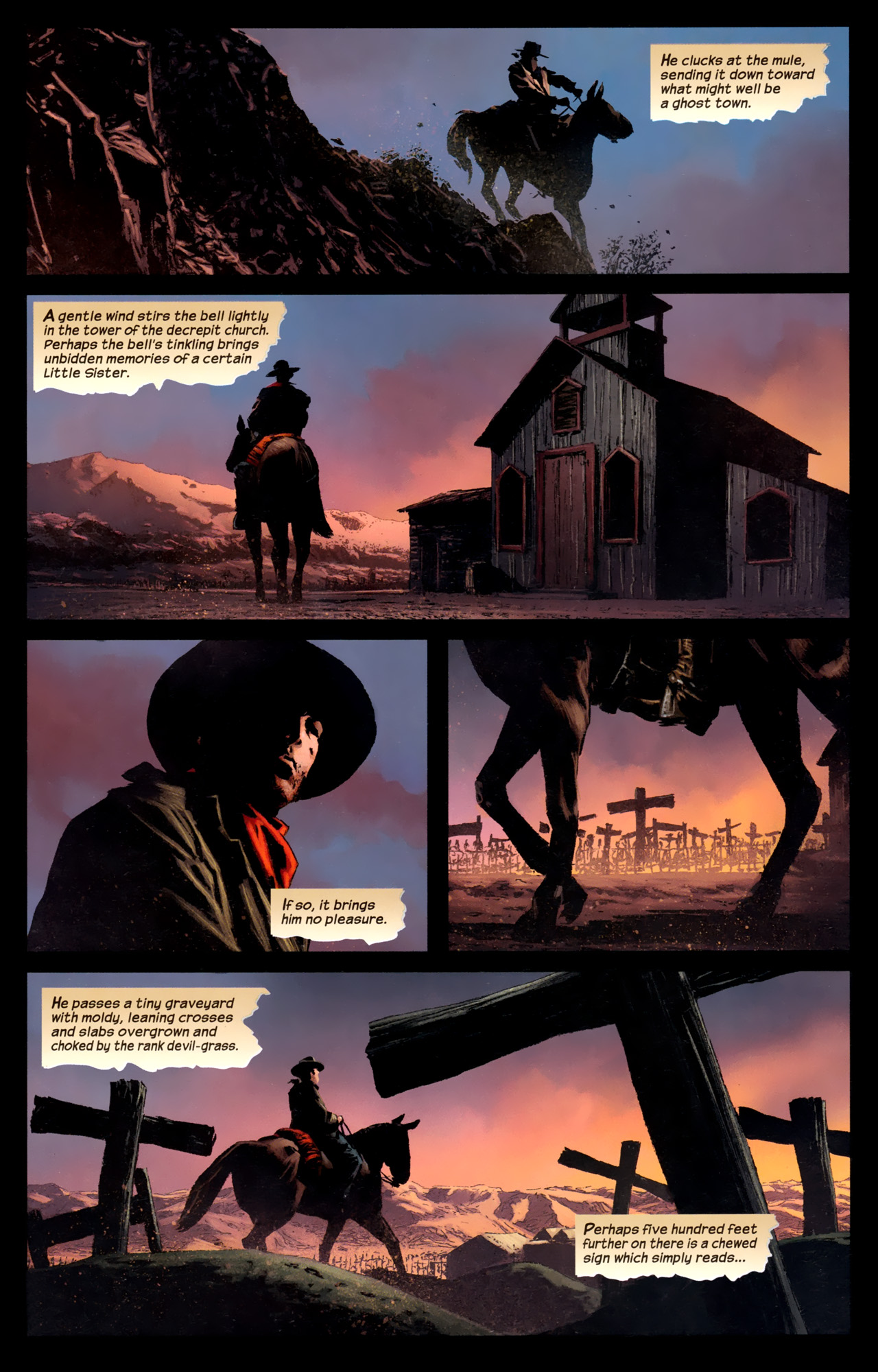 Read online Dark Tower: The Gunslinger - The Battle of Tull comic -  Issue #1 - 12