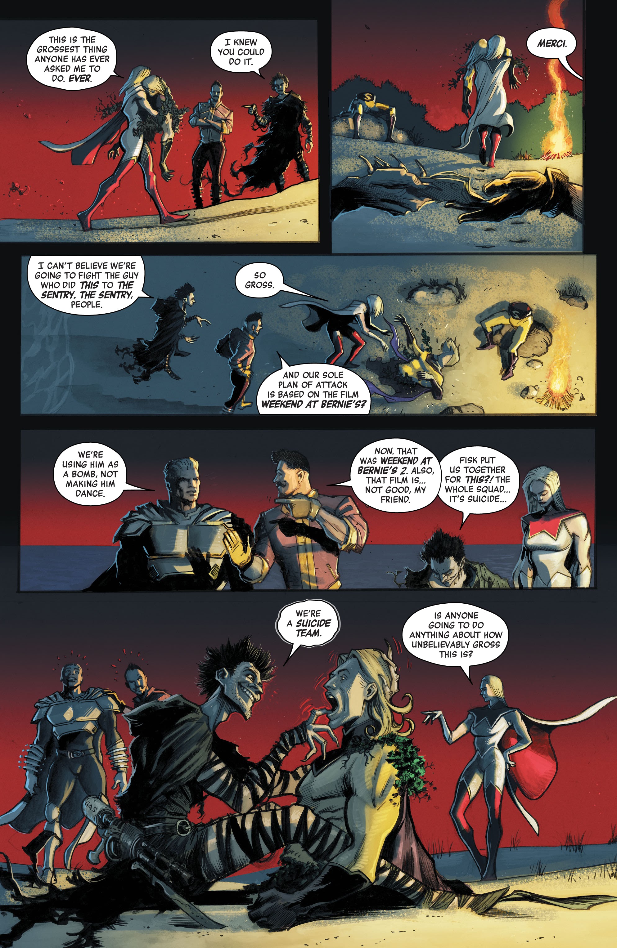 Read online King In Black: Thunderbolts comic -  Issue #3 - 4