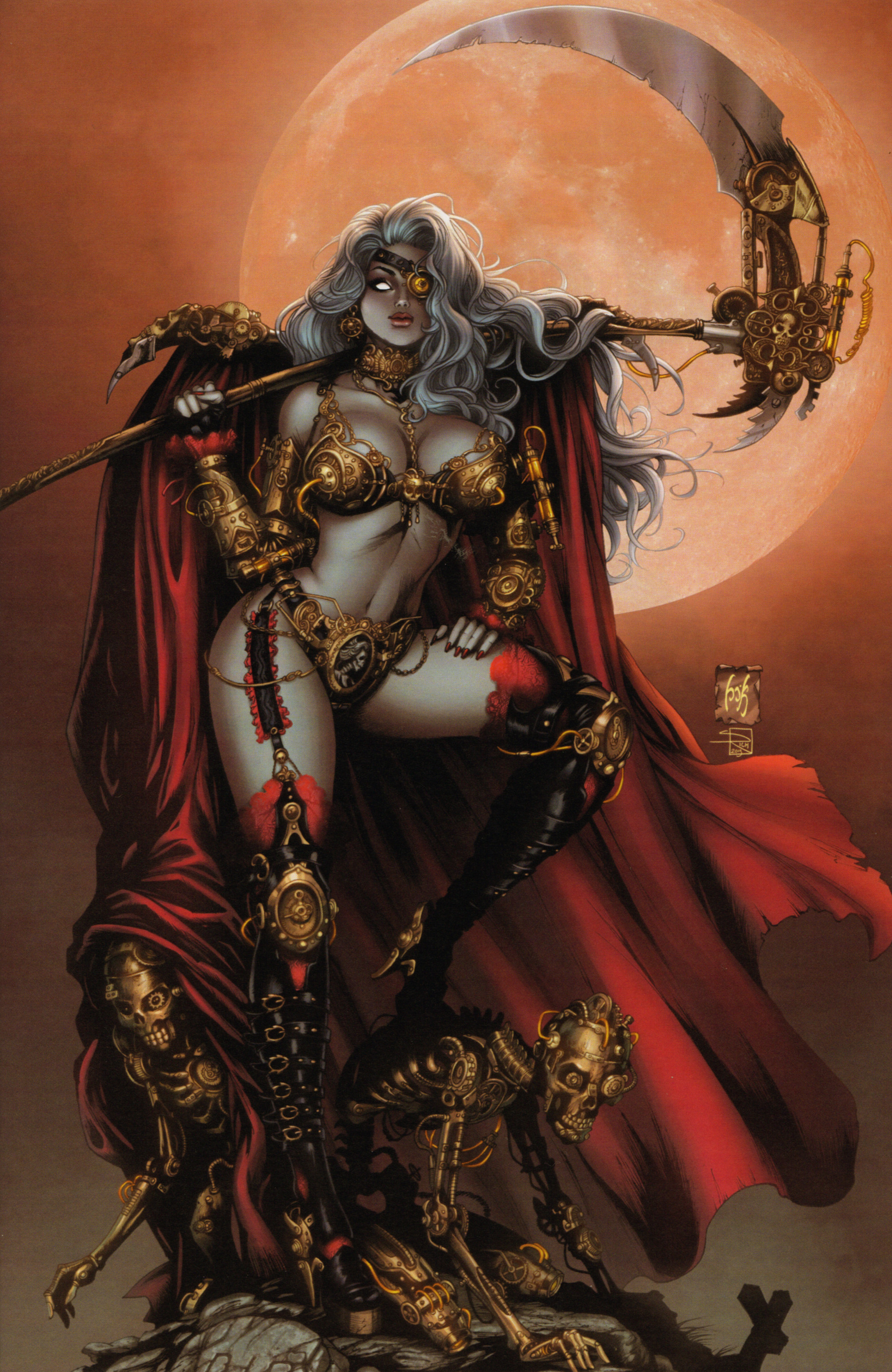 Read online Lady Death Gallery comic -  Issue # Full - 21