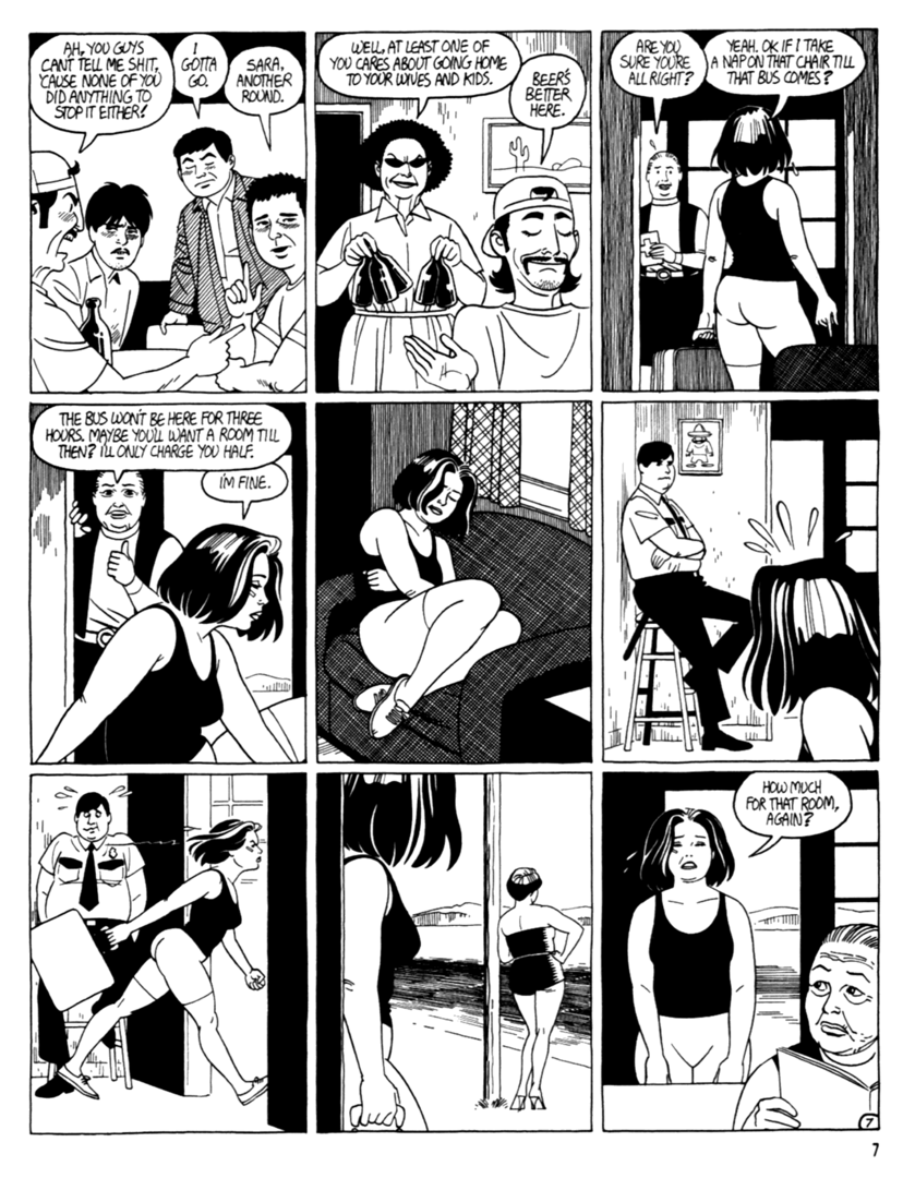Read online Love and Rockets (1982) comic -  Issue #40 - 9