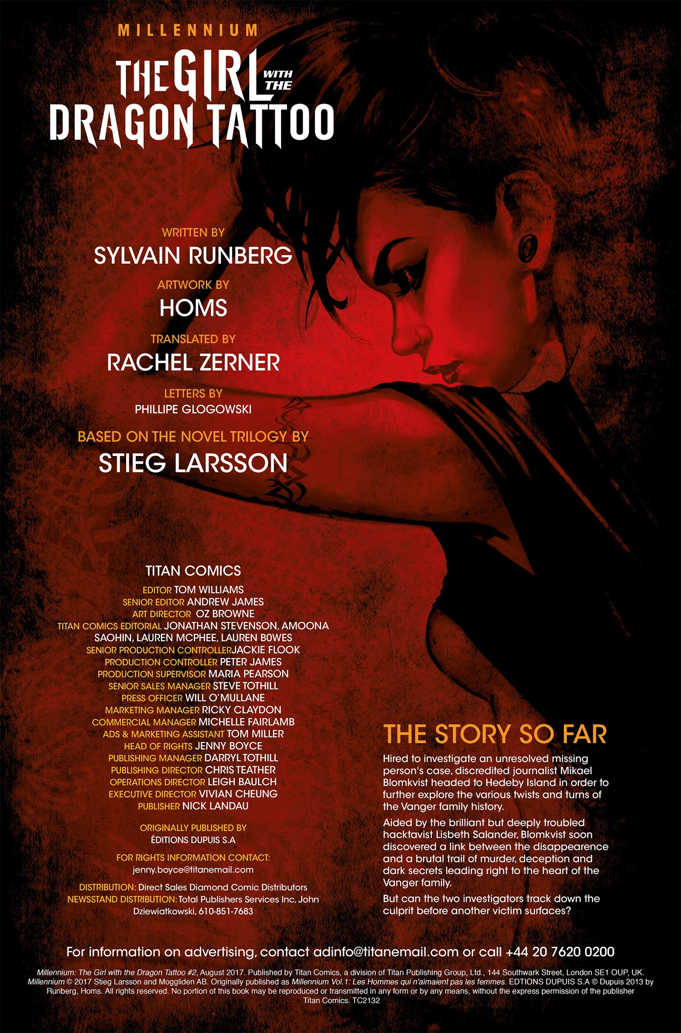 Read online Millennium: The Girl With the Dragon Tattoo comic -  Issue #2 - 3