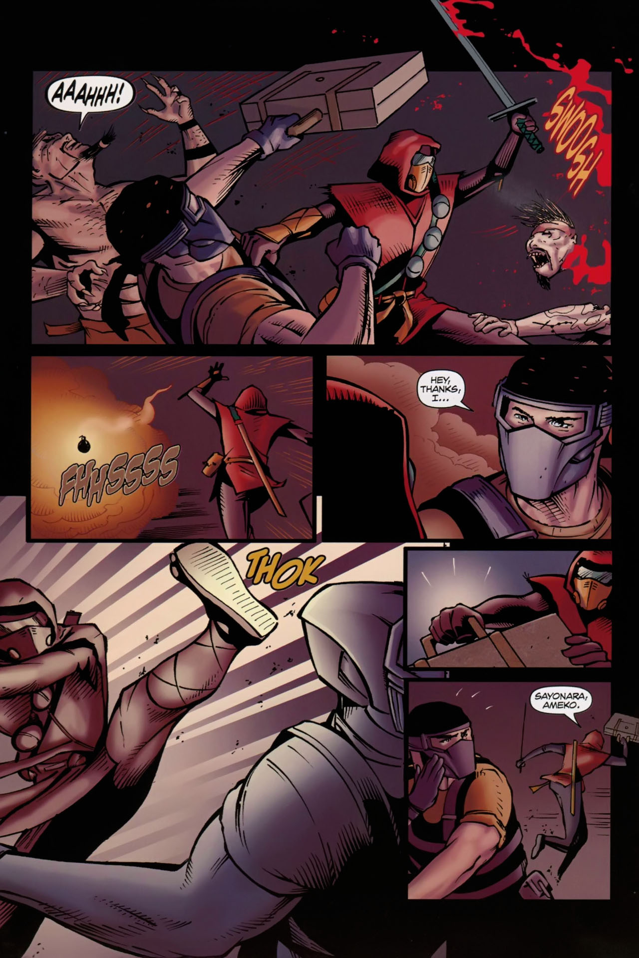 Read online Afterburn comic -  Issue #2 - 22
