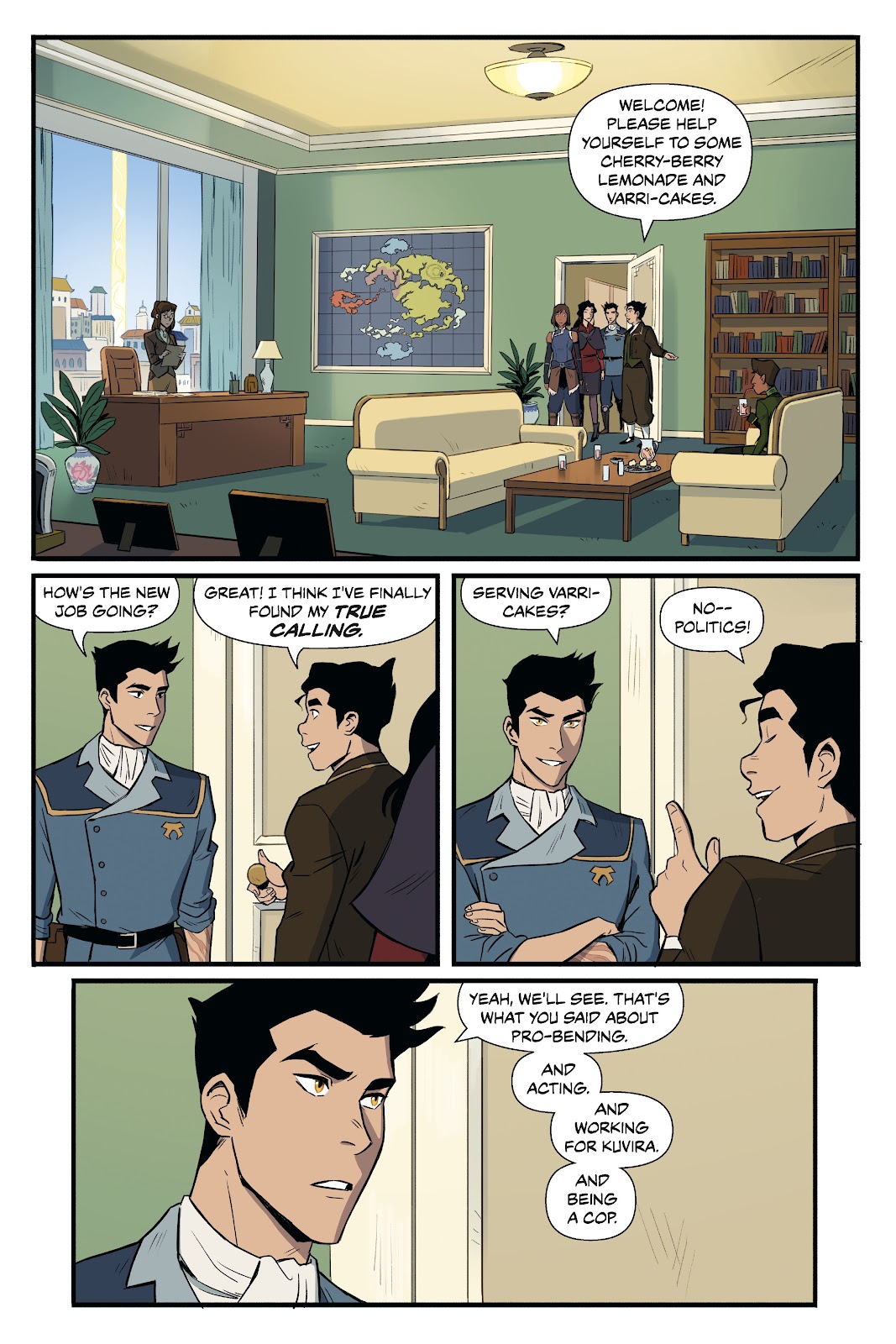 Nickelodeon The Legend of Korra: Ruins of the Empire issue TPB 1 - Page 23