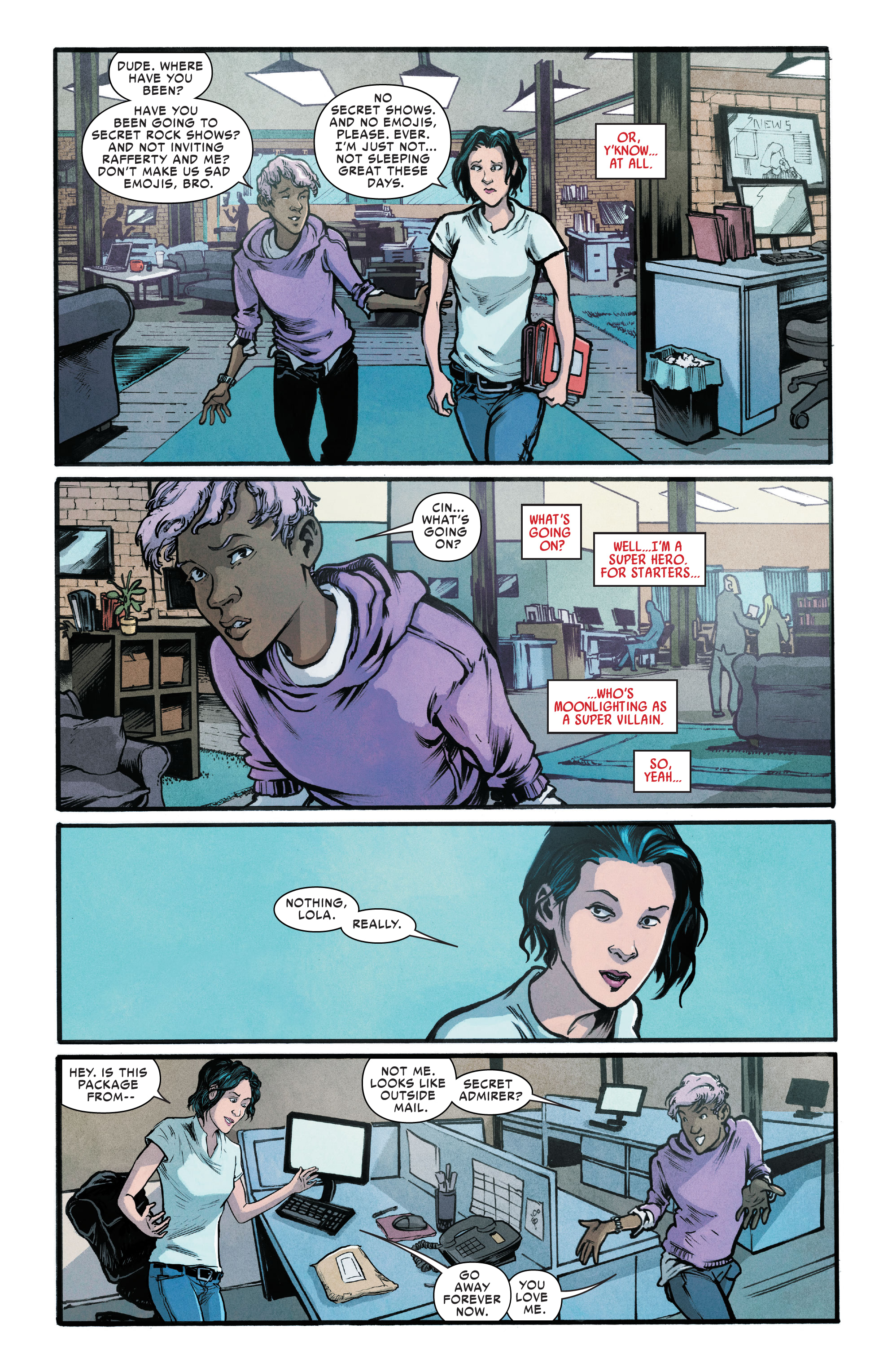 Read online Silk: Out of the Spider-Verse comic -  Issue # TPB 1 (Part 3) - 40