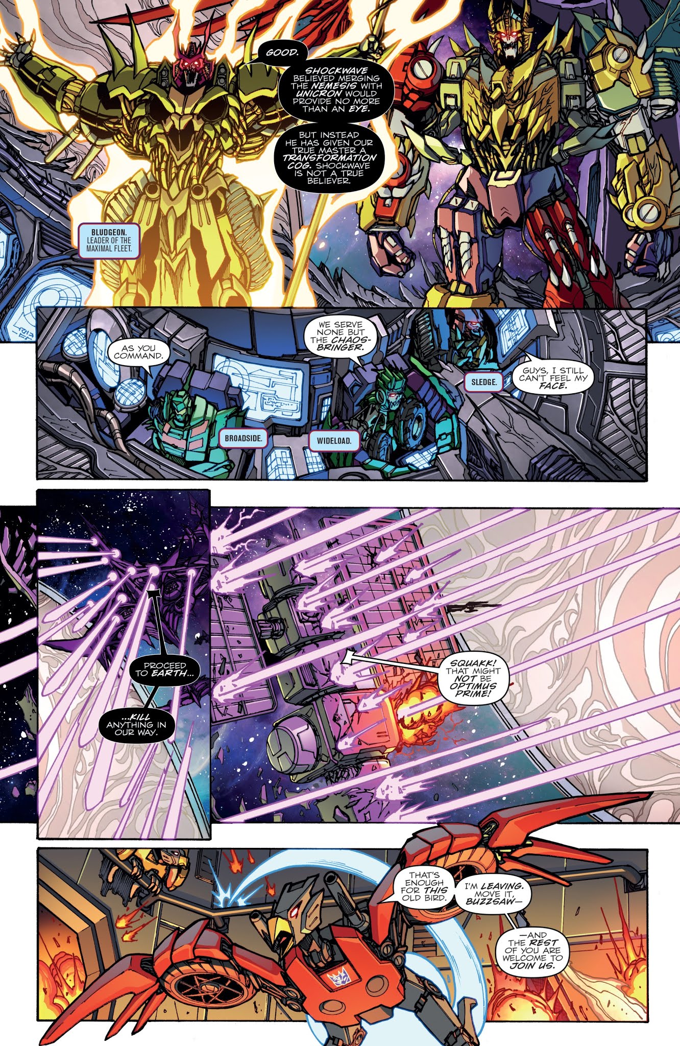 Read online Transformers: Unicron comic -  Issue #4 - 15