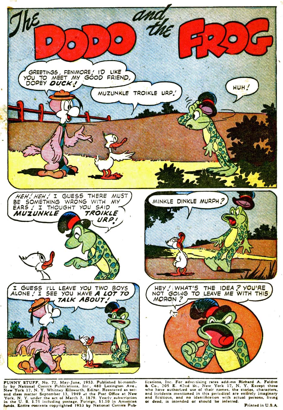 Read online Funny Stuff comic -  Issue #72 - 3