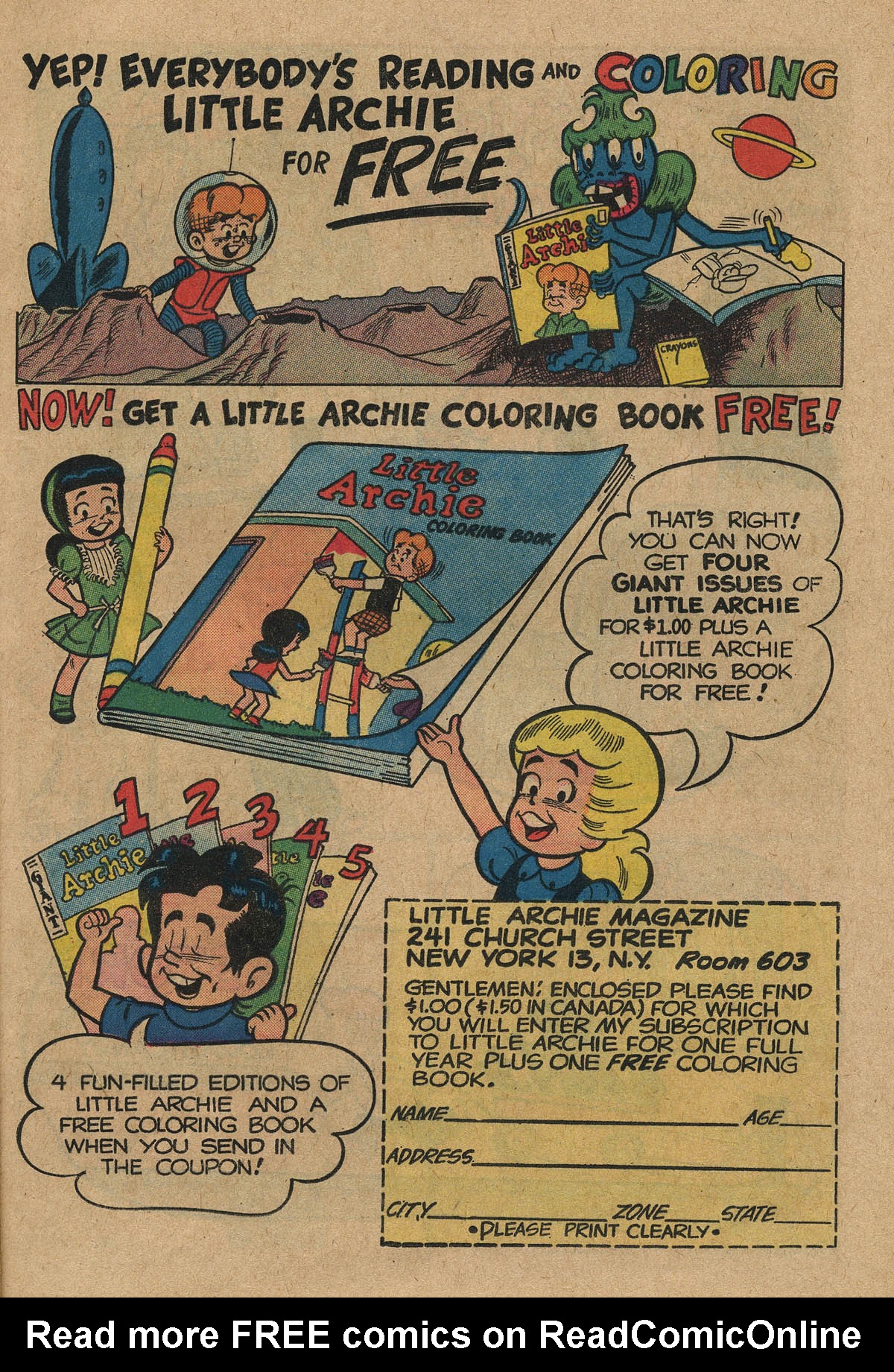 Read online The Adventures of Little Archie comic -  Issue #23 - 13