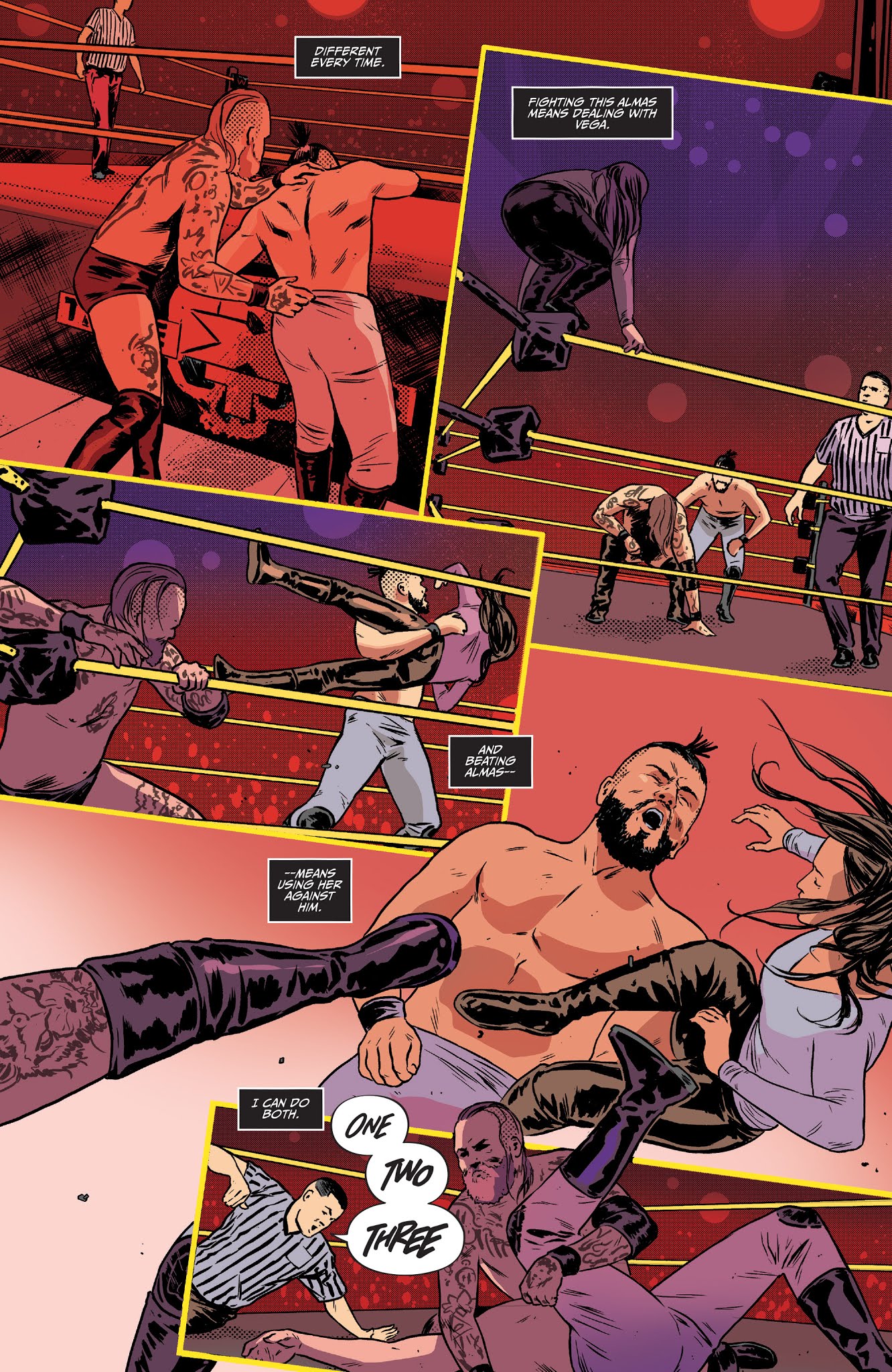 Read online WWE: NXT Takeover - Redemption comic -  Issue # Full - 17
