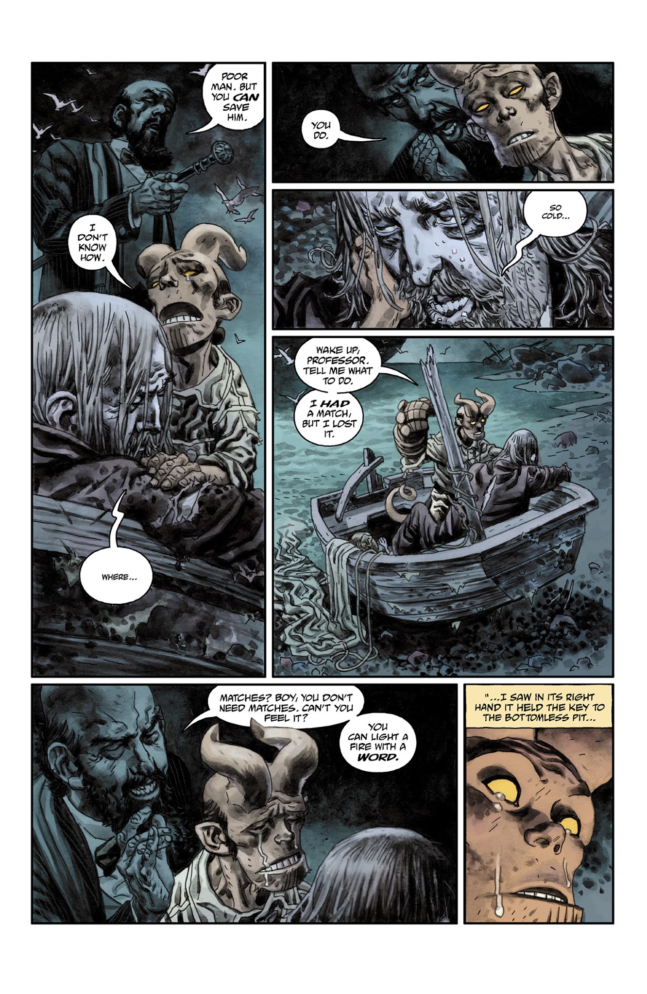 Read online Hellboy: The Midnight Circus comic -  Issue # TPB - 40