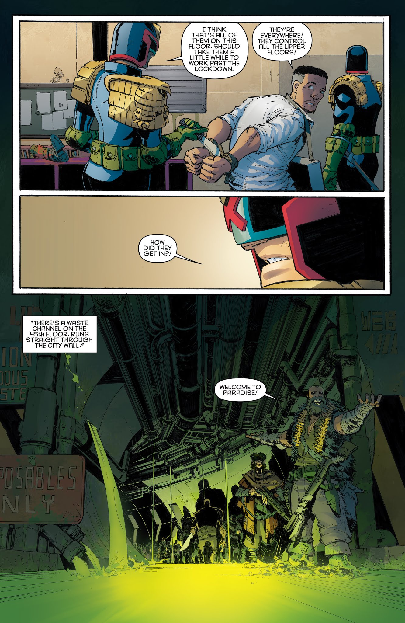 Read online Judge Dredd: Under Siege comic -  Issue #1 - 15