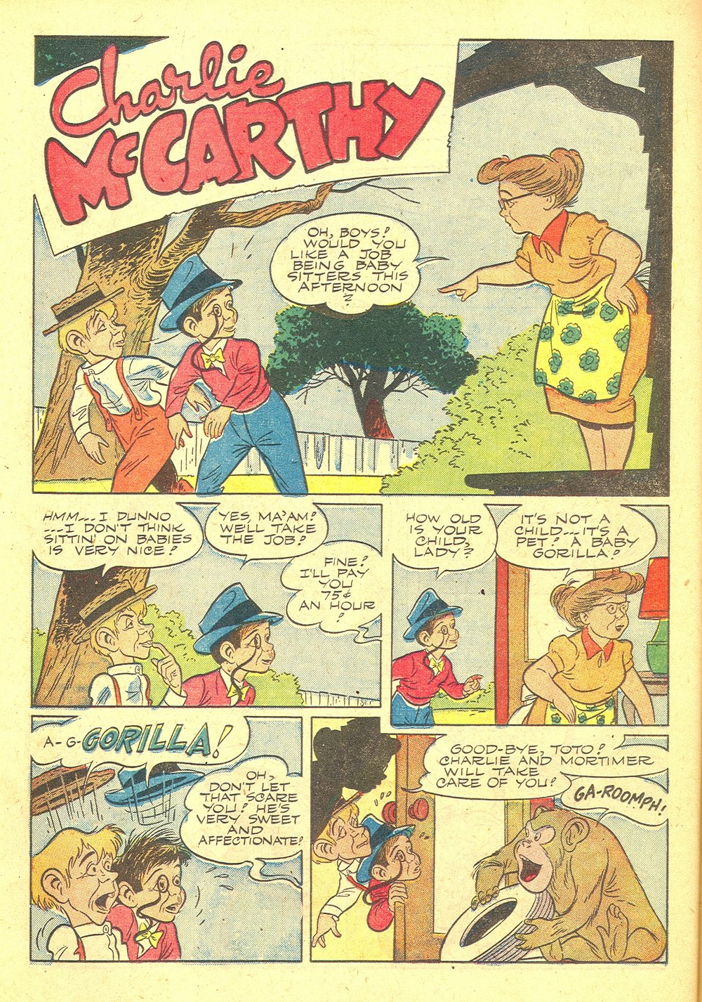 Read online Four Color Comics comic -  Issue #527 - 22