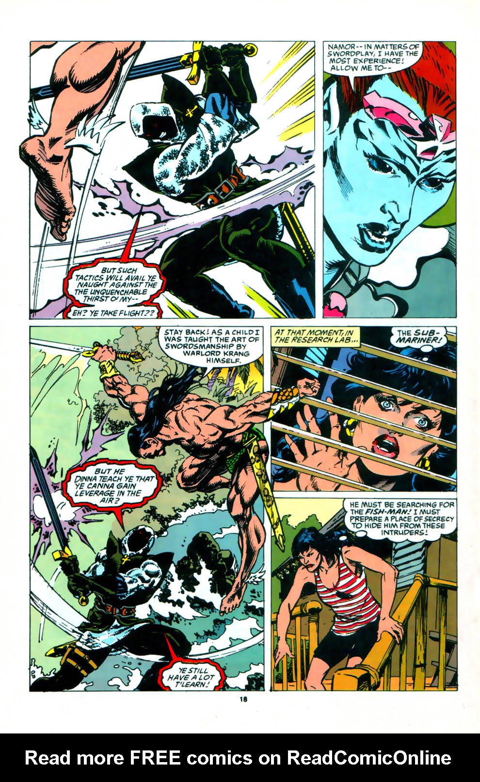 Read online Namor, The Sub-Mariner comic -  Issue #60 - 15