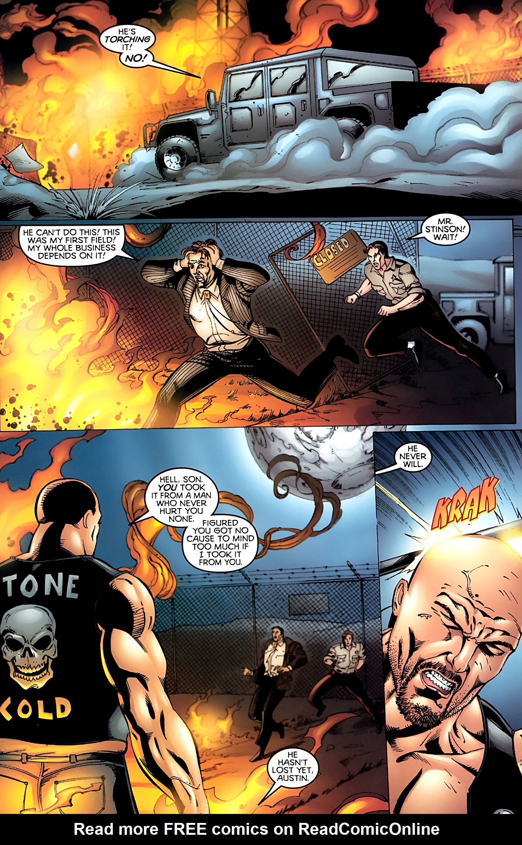 Read online Stone Cold Steve Austin comic -  Issue #4 - 18