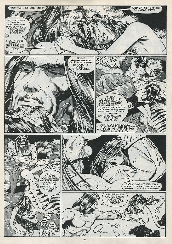 Read online The Savage Sword Of Conan comic -  Issue #176 - 20