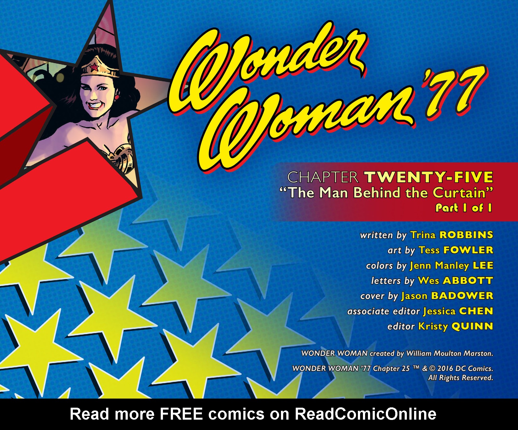 Read online Wonder Woman '77 [I] comic -  Issue #25 - 2