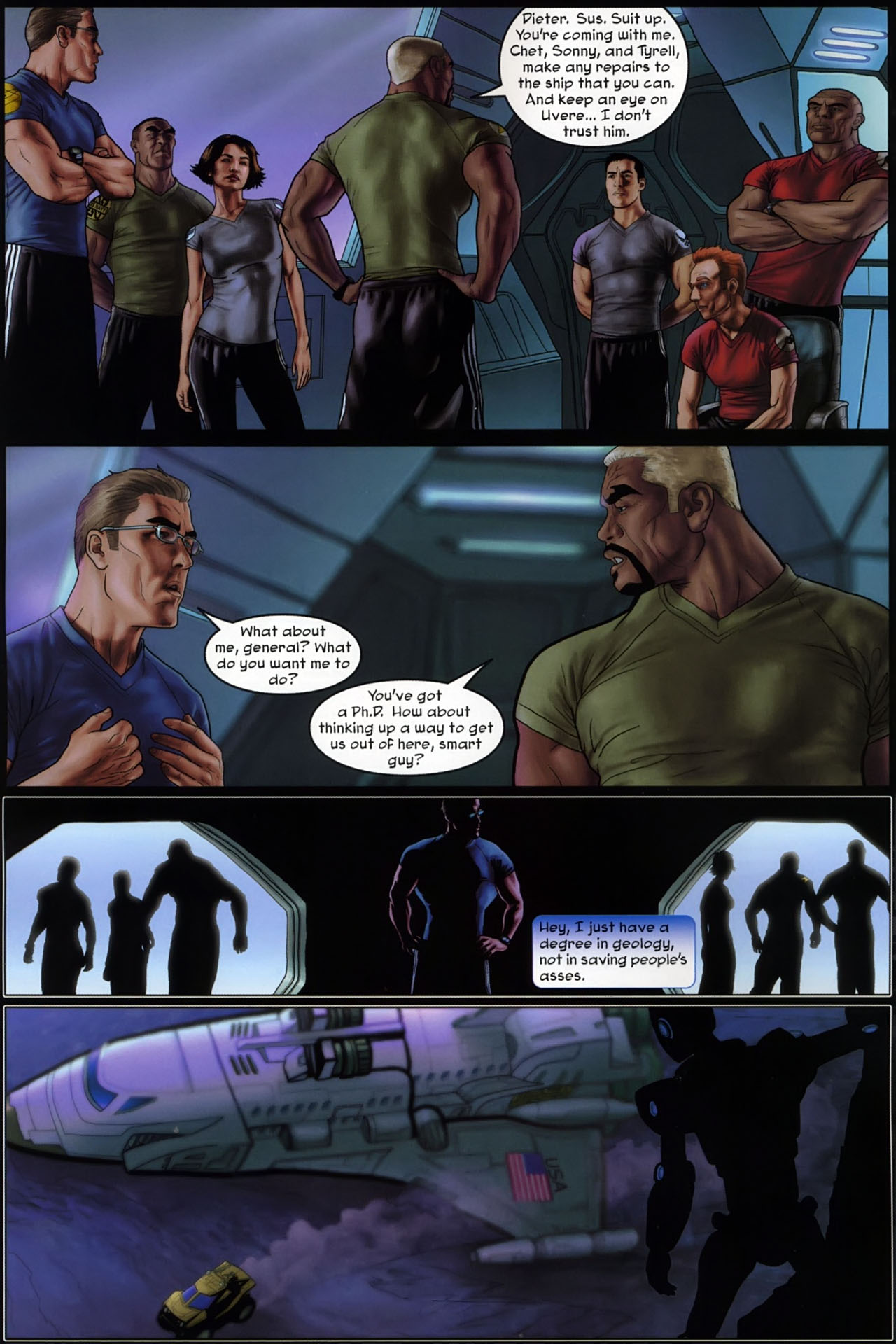 Read online Zero-G comic -  Issue #2 - 6