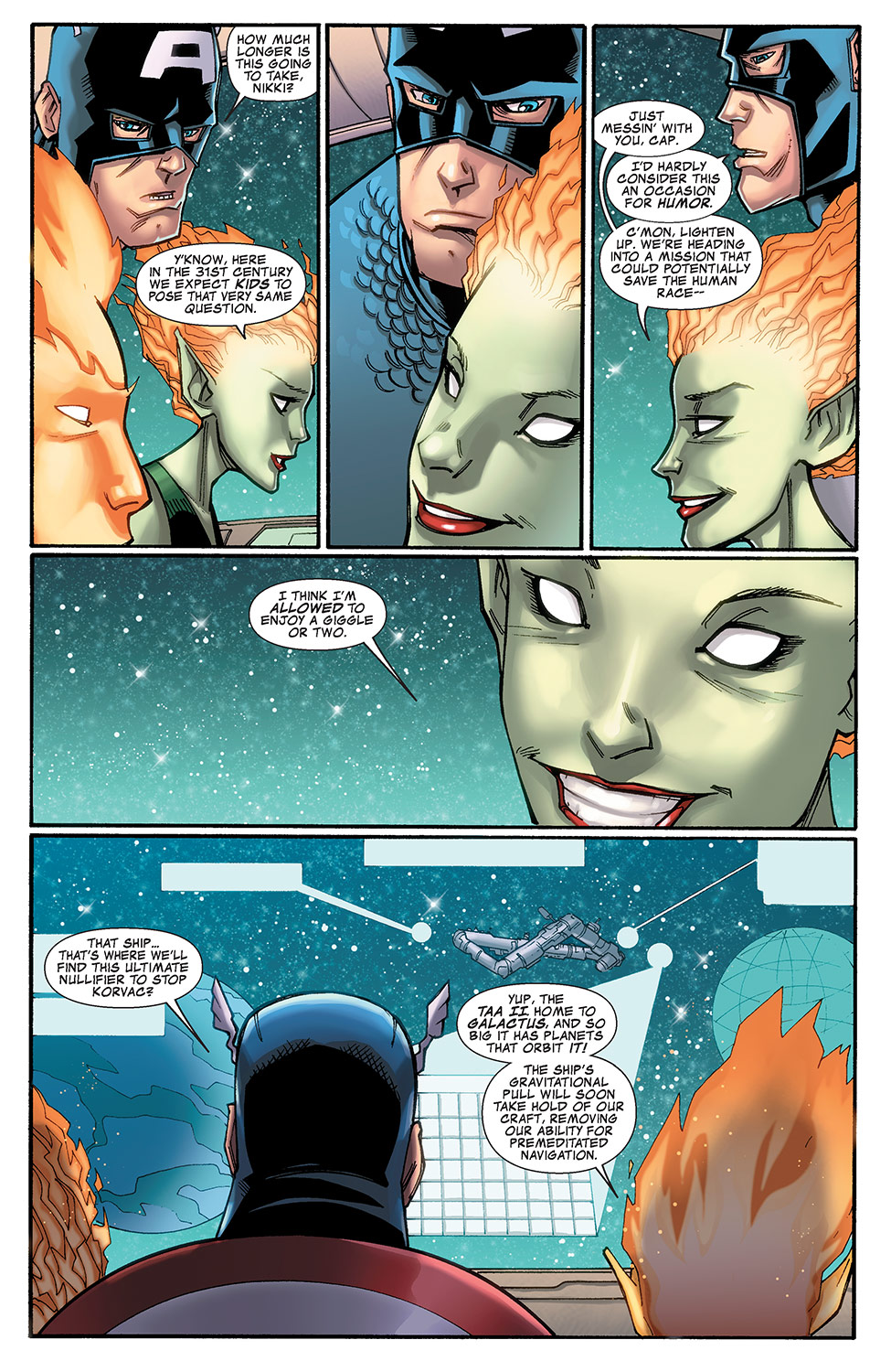 Read online Captain America & the Korvac Saga comic -  Issue #3 - 10