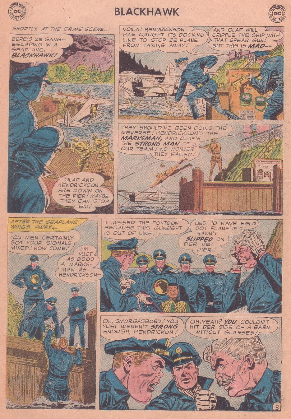 Read online Blackhawk (1957) comic -  Issue #143 - 16
