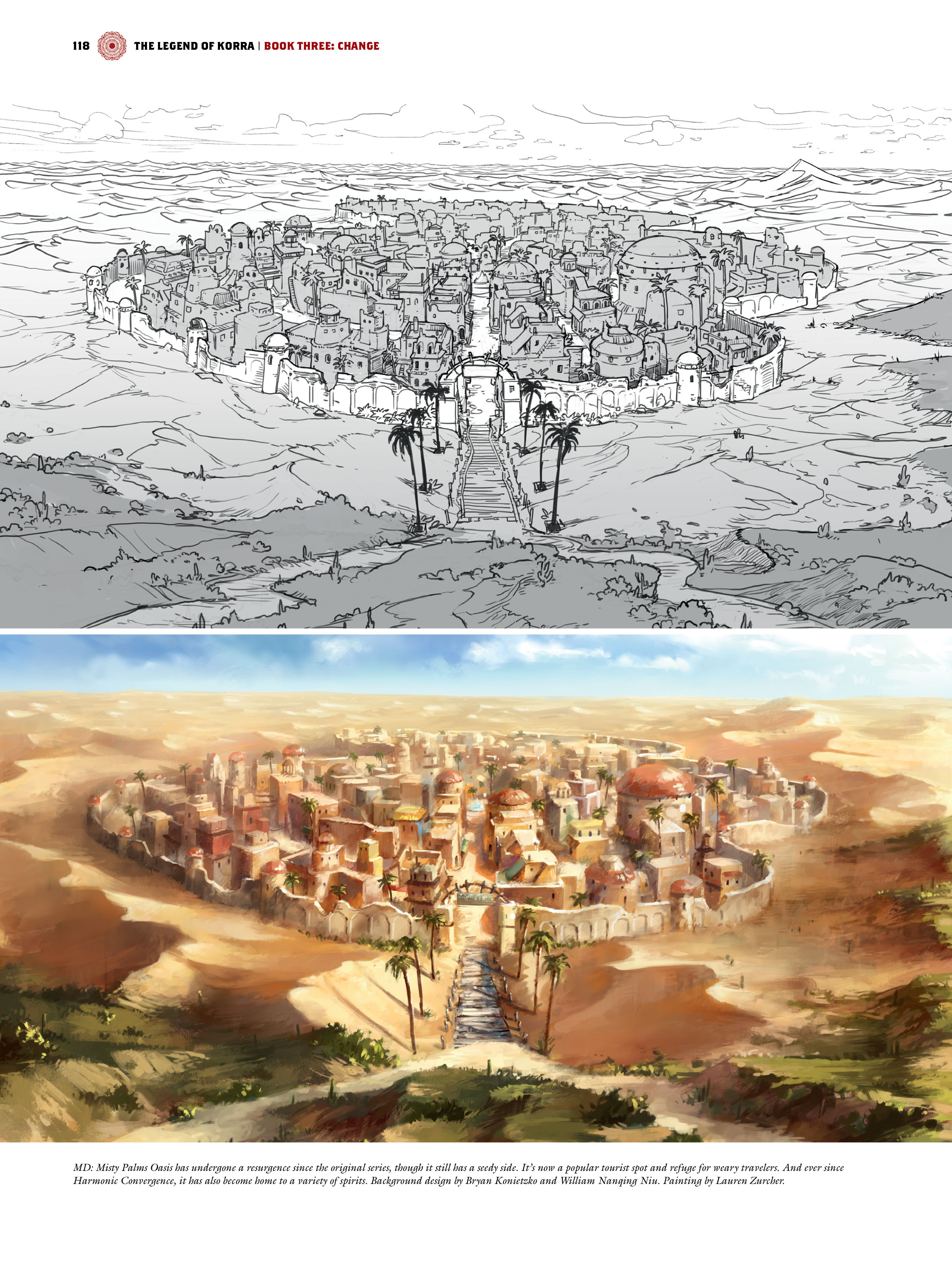 Read online The Legend of Korra: The Art of the Animated Series comic -  Issue # TPB 3 - 119