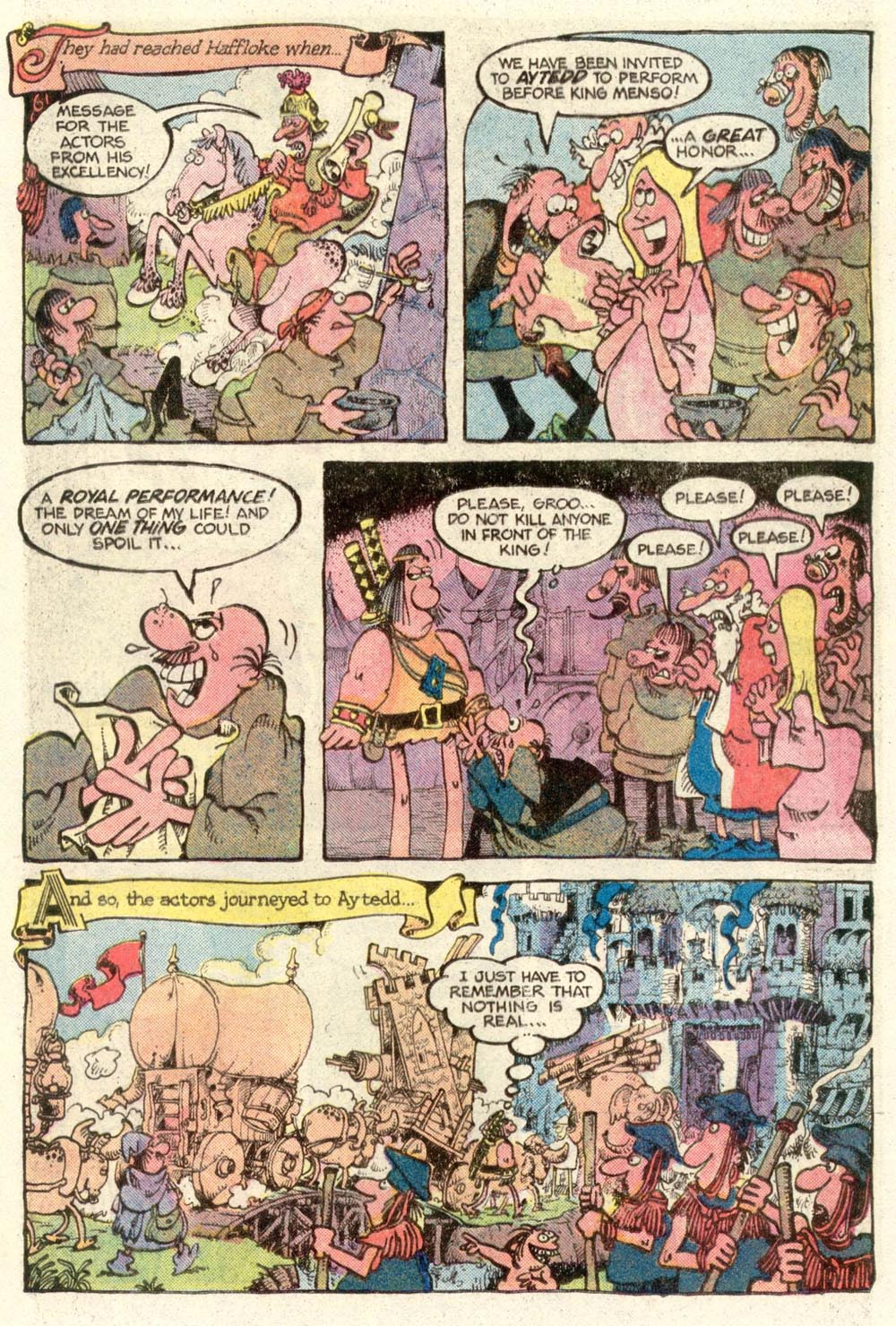 Read online Sergio Aragonés Groo the Wanderer comic -  Issue #12 - 16