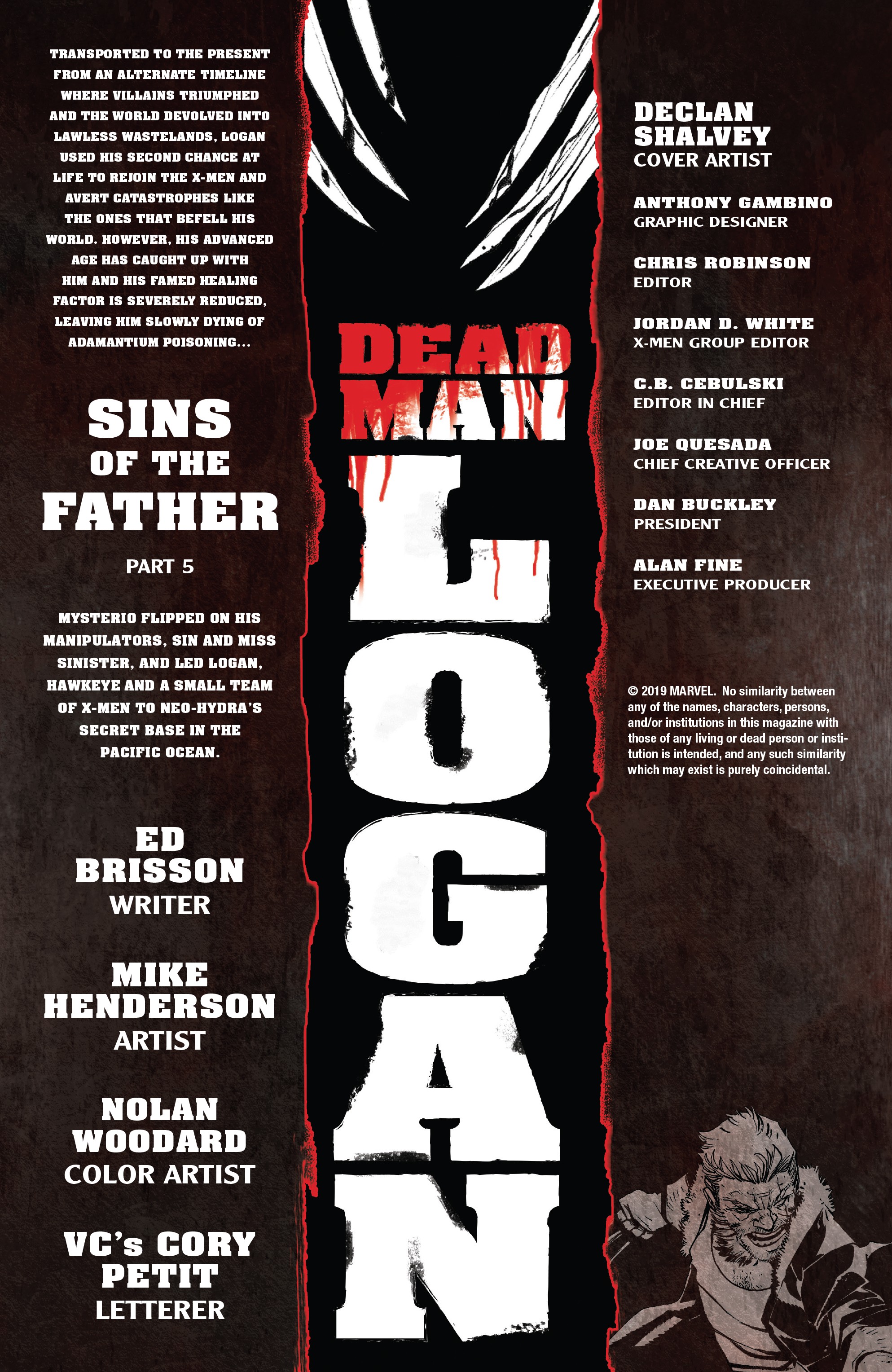 Read online Dead Man Logan comic -  Issue #5 - 2