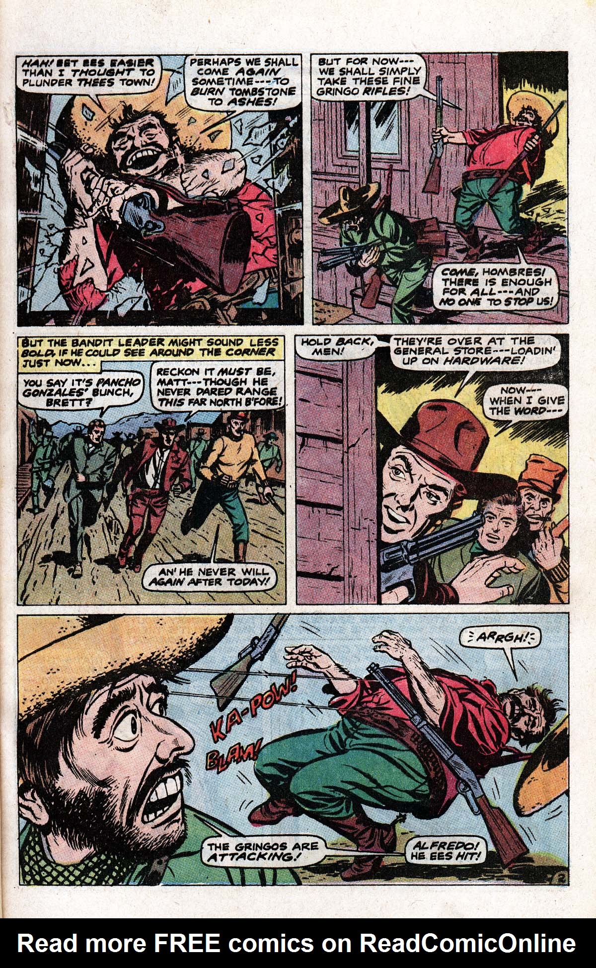 Read online The Mighty Marvel Western comic -  Issue #10 - 21