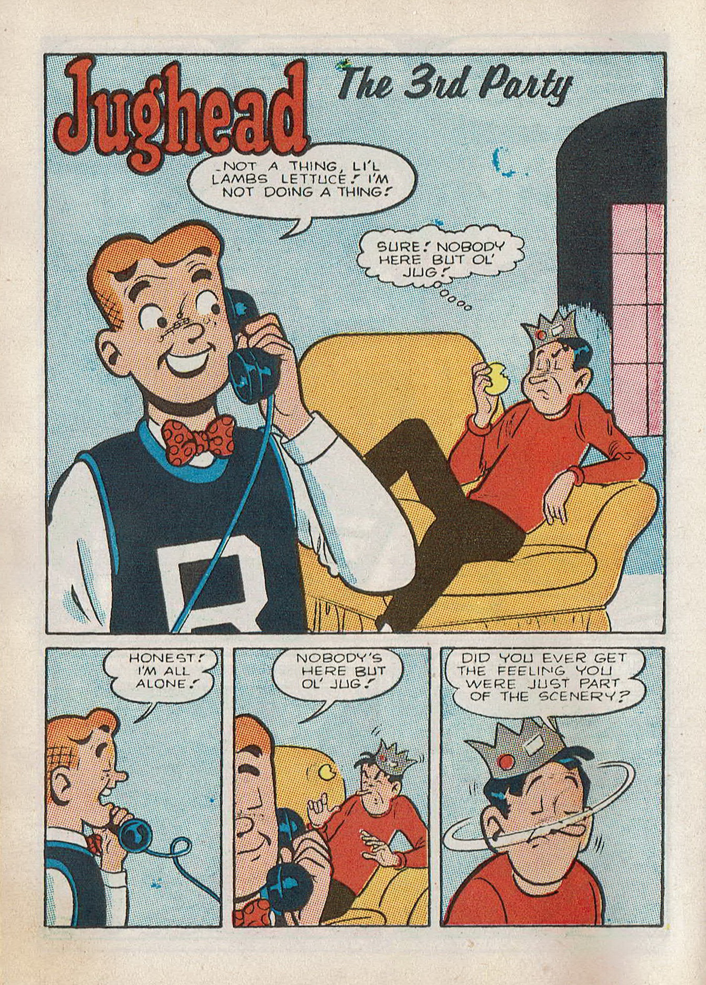 Read online Jughead Jones Comics Digest comic -  Issue #60 - 56