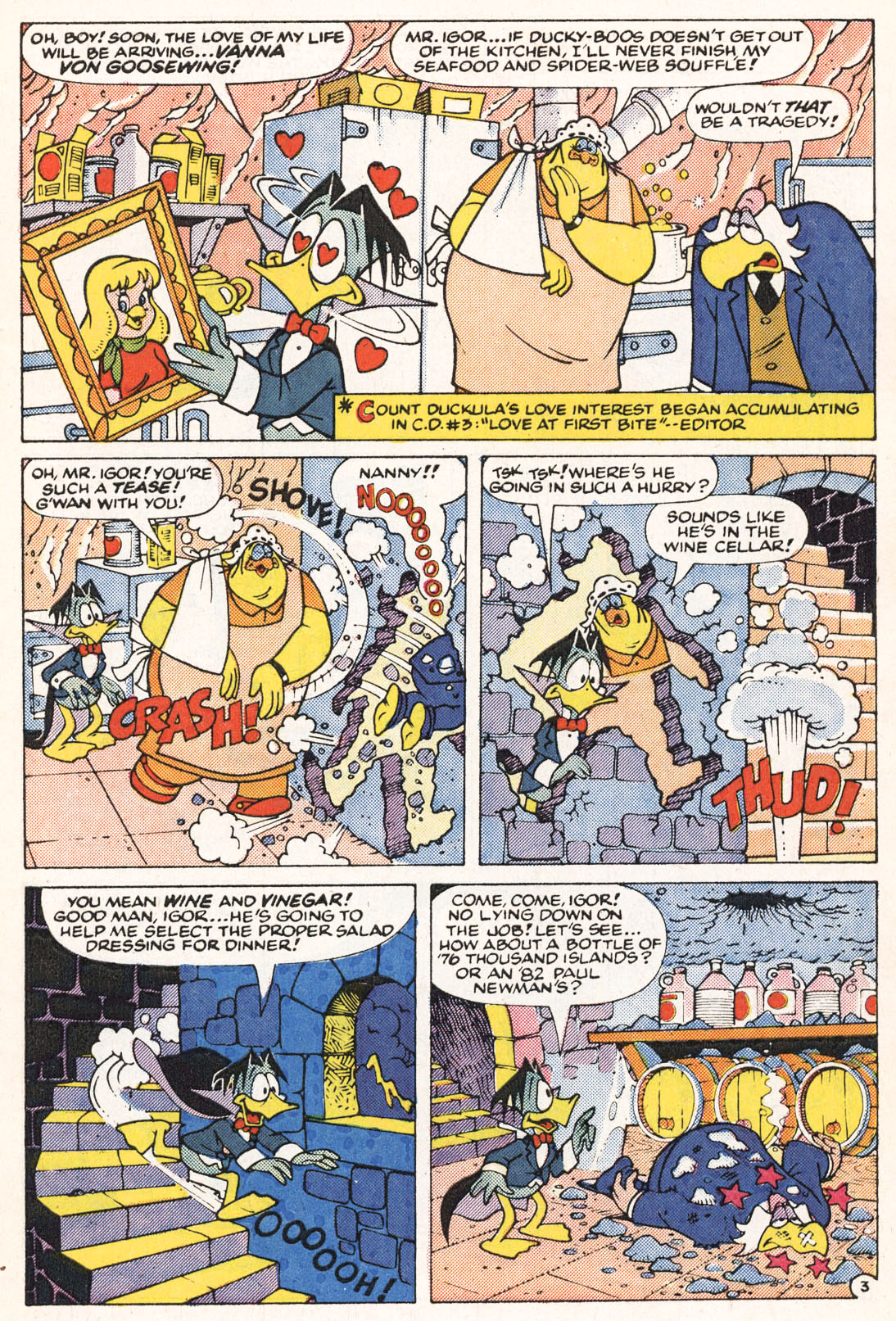 Read online Count Duckula comic -  Issue #5 - 5