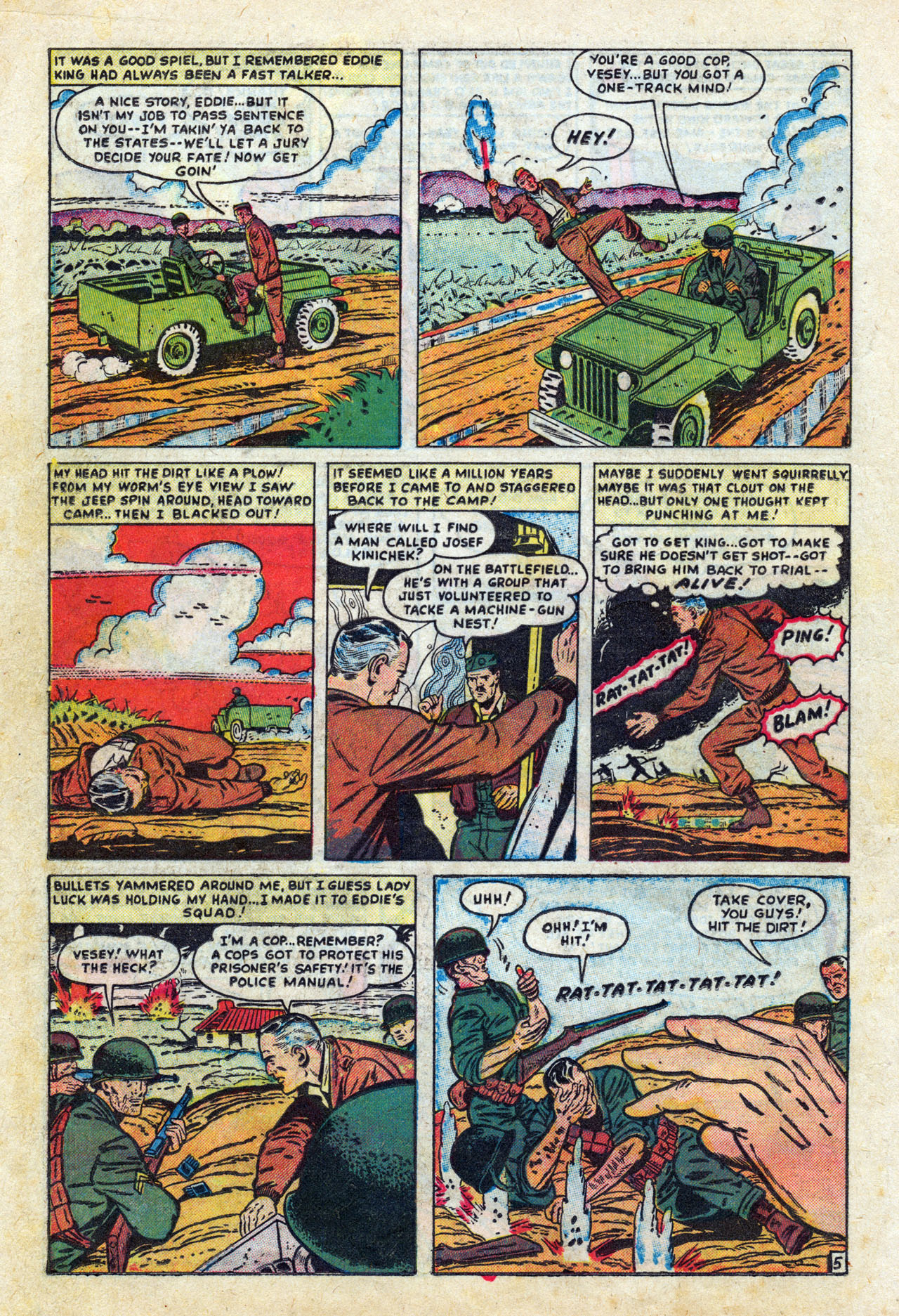 Read online War Comics comic -  Issue #1 - 14