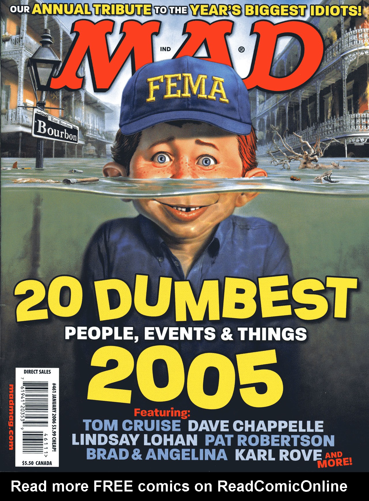 Read online MAD comic -  Issue #461 - 1