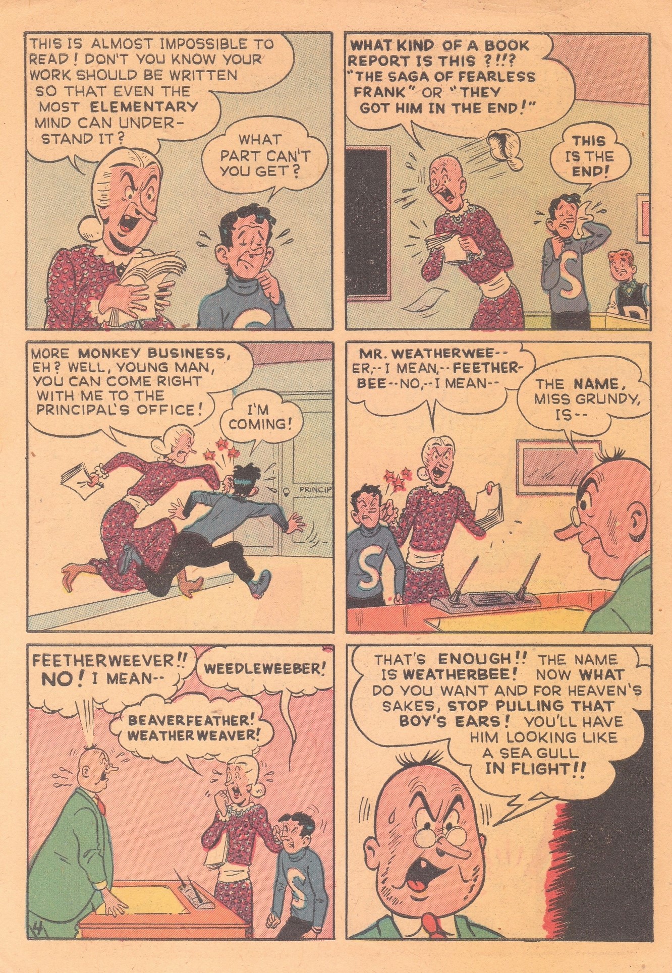 Read online Archie's Pal Jughead comic -  Issue #4 - 6
