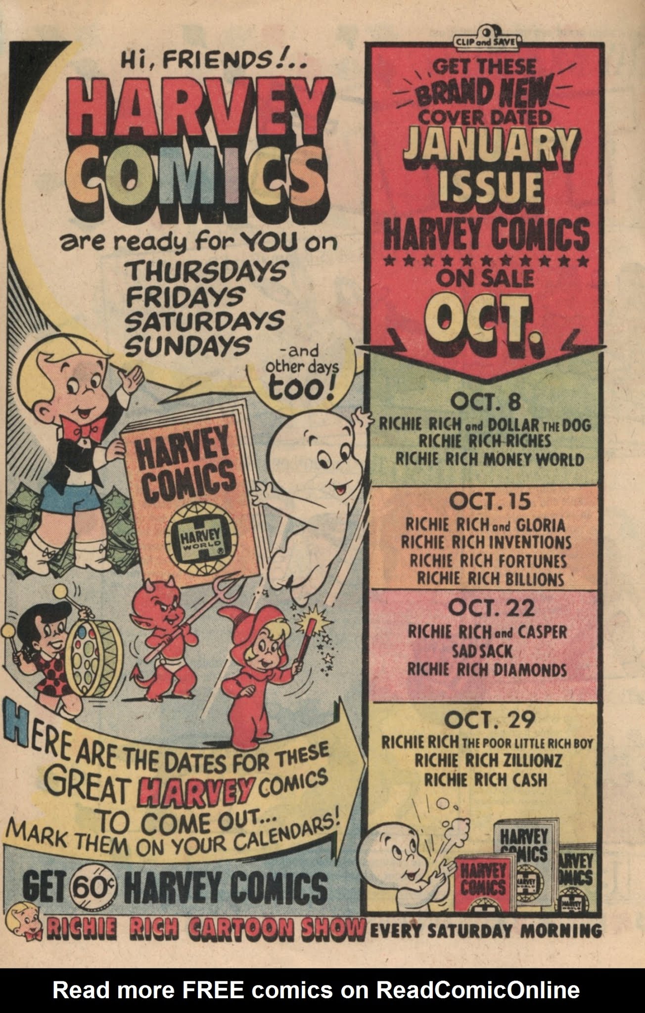 Read online Richie Rich & Dollar the Dog comic -  Issue #22 - 19