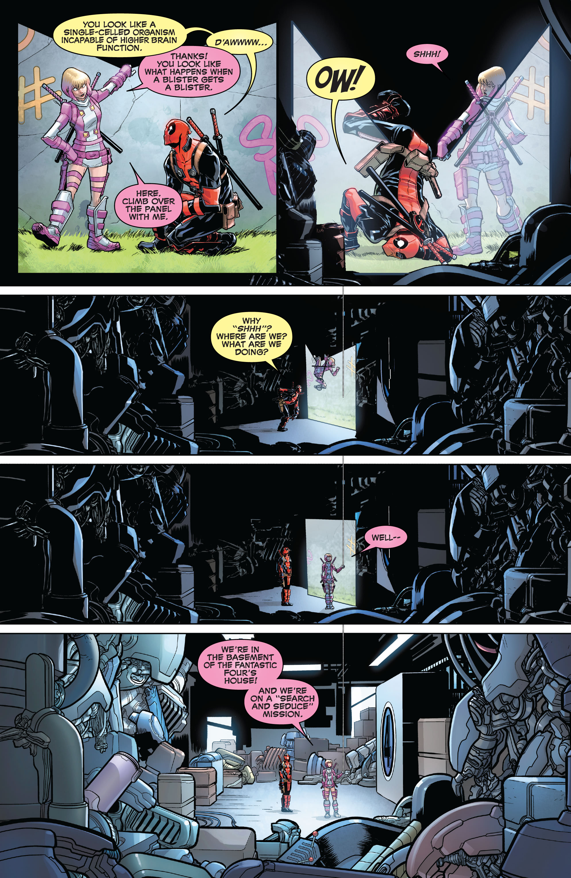 Read online Gwenpool Strikes Back comic -  Issue # _TPB - 31