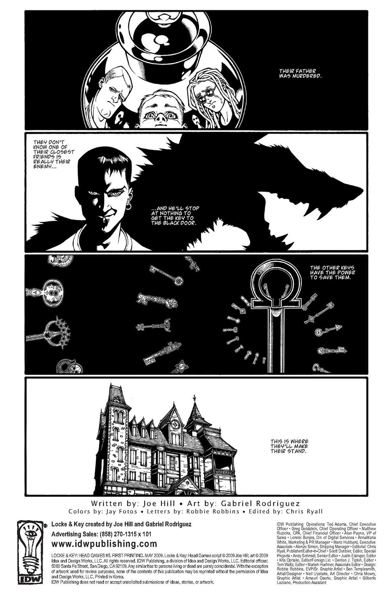 Read online Locke & Key: Head Games comic -  Issue #5 - 2